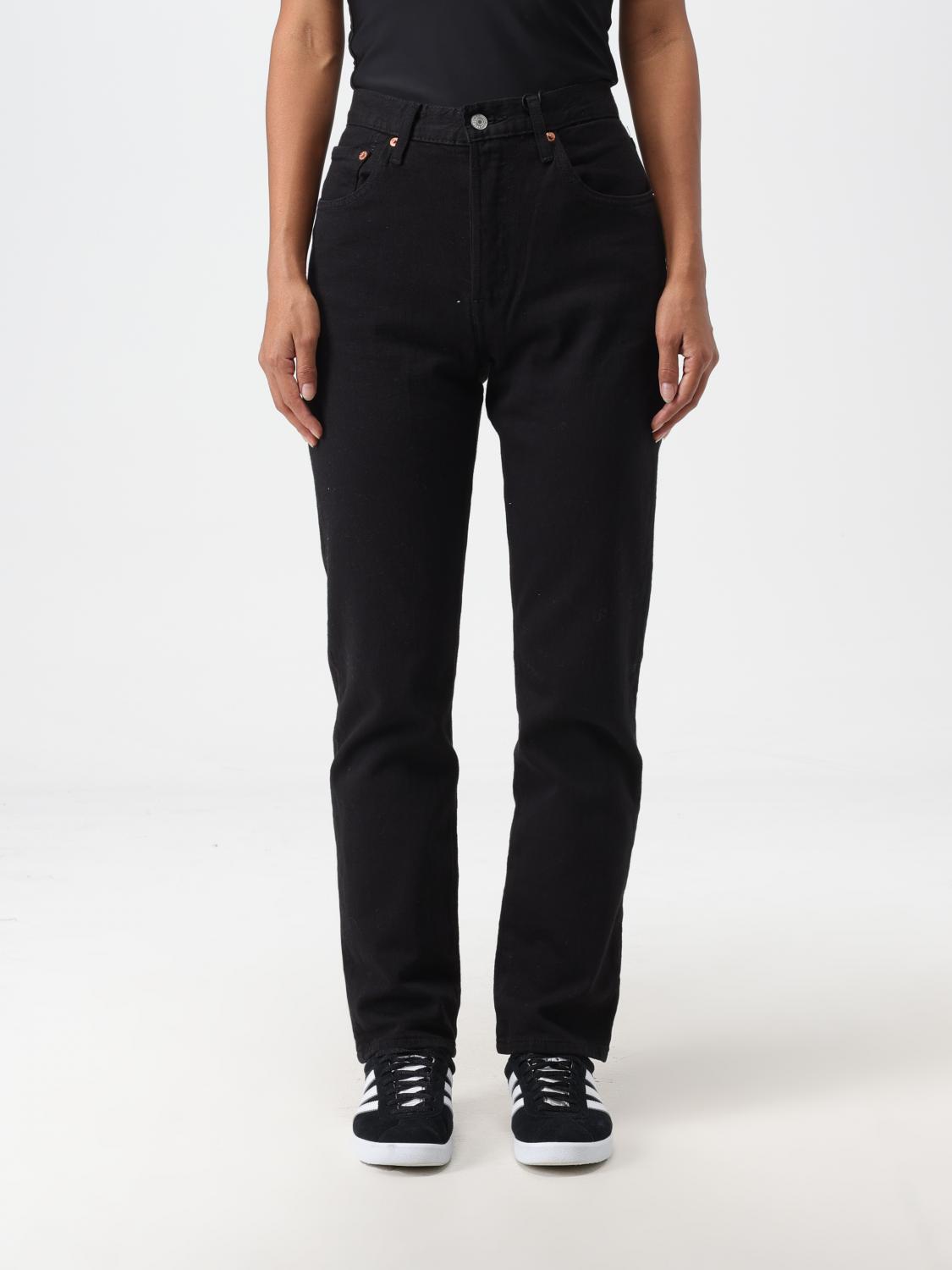 Levi's Trousers LEVI'S Woman colour Black