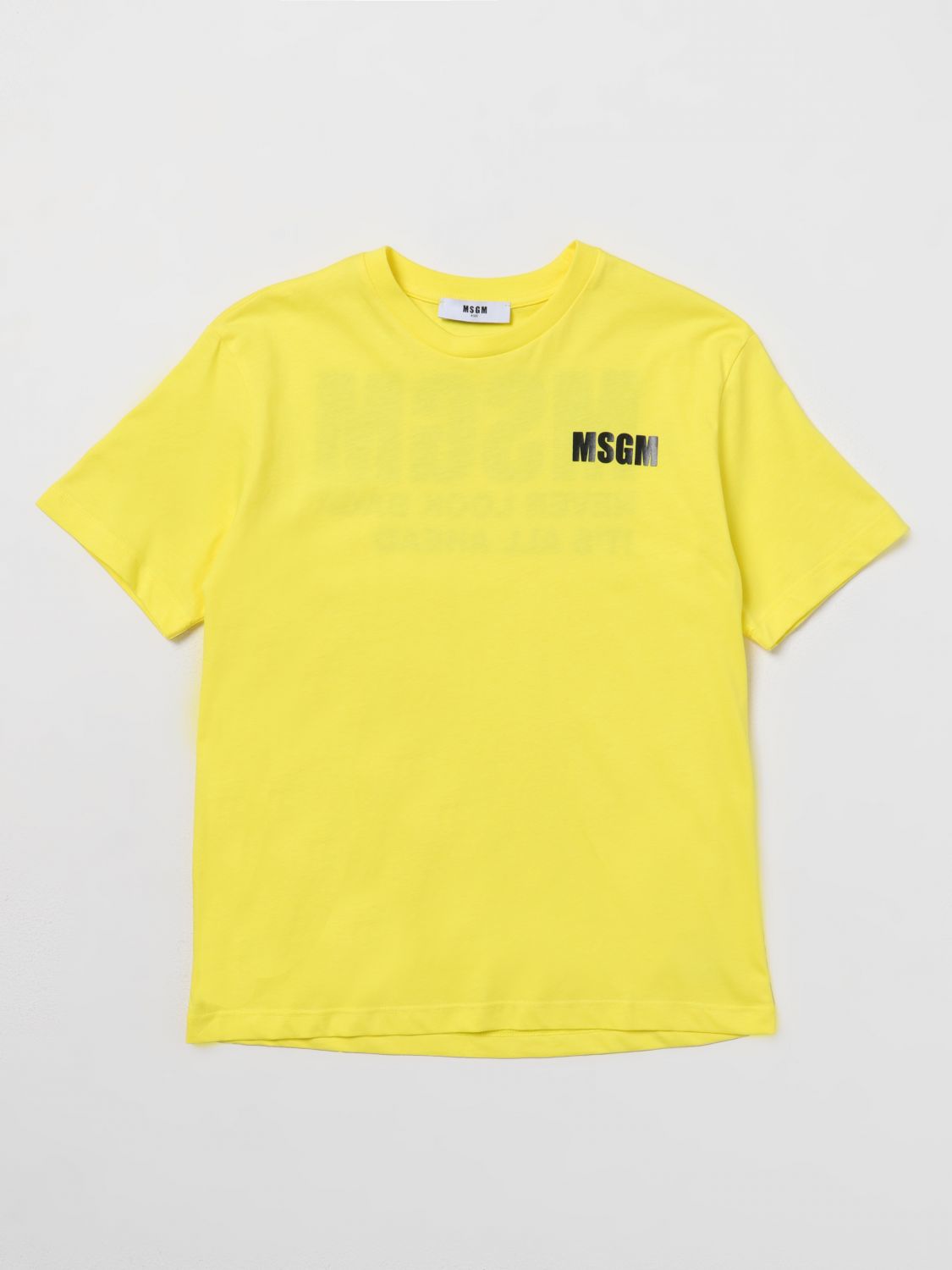 Msgm Kids T-Shirt MSGM KIDS Kids colour Yellow