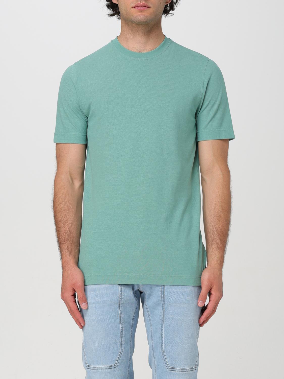 Zanone T-Shirt ZANONE Men color Apple Green