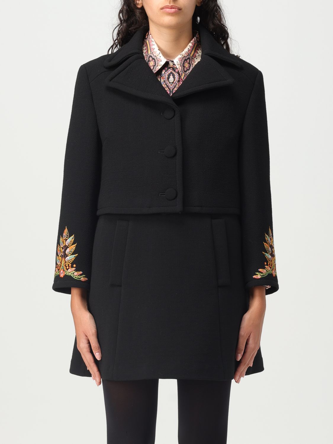 Etro Jacket ETRO Woman colour Black