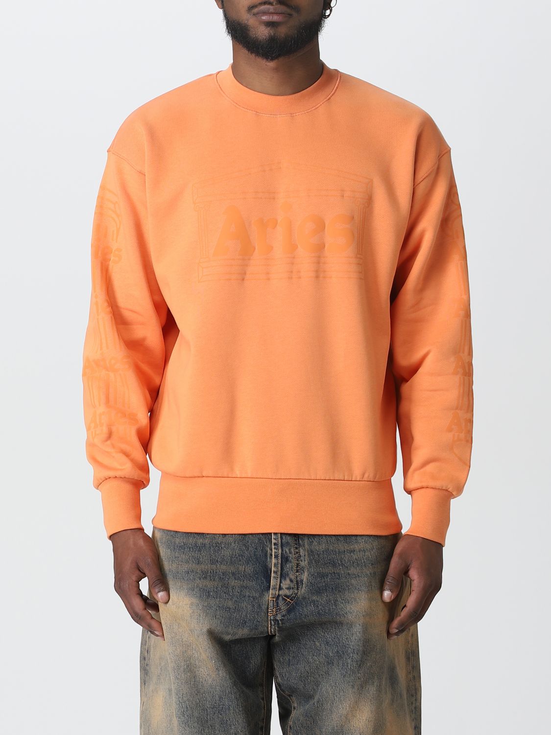 Aries Sweatshirt ARIES Men colour Orange