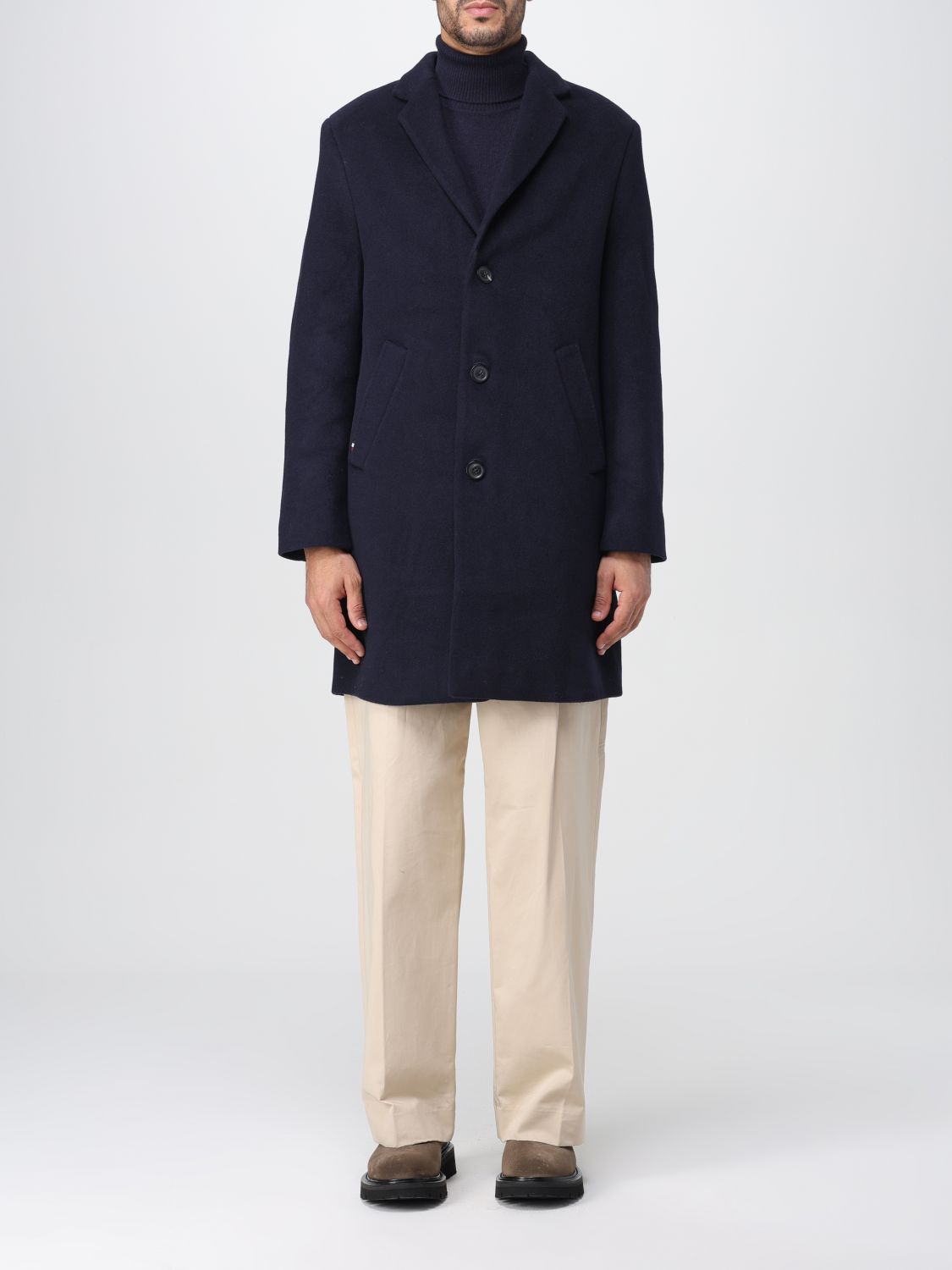 Tommy Hilfiger Coat TOMMY HILFIGER Men colour Blue