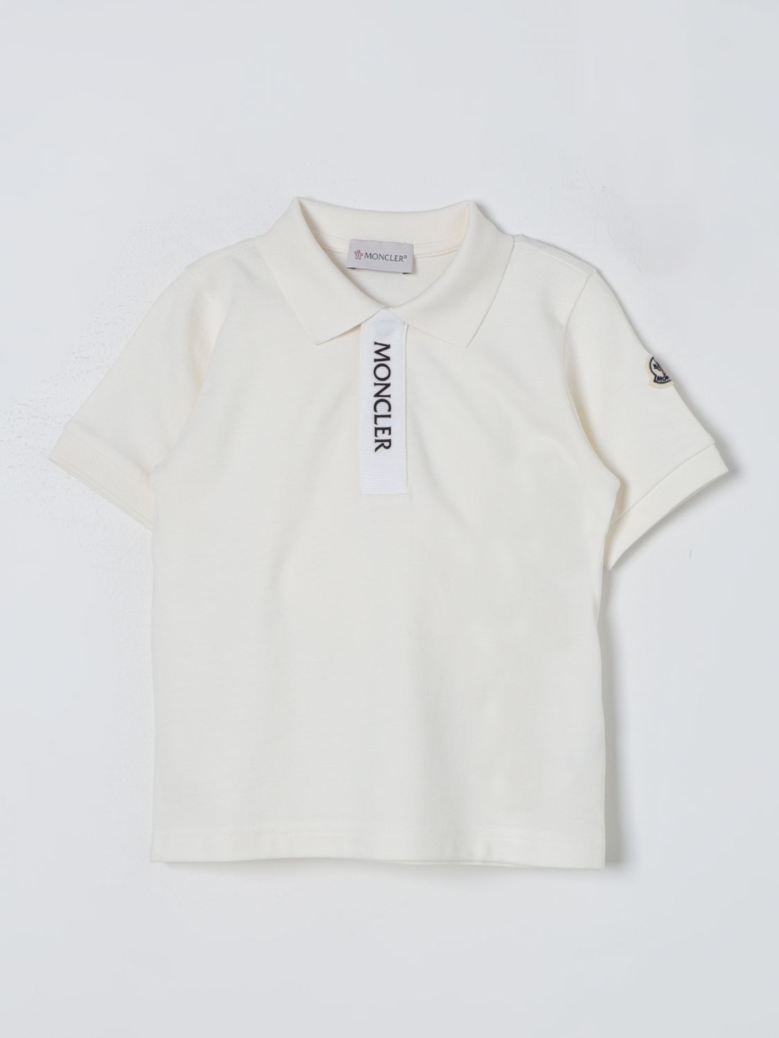 Moncler Polo Shirt MONCLER Kids colour White