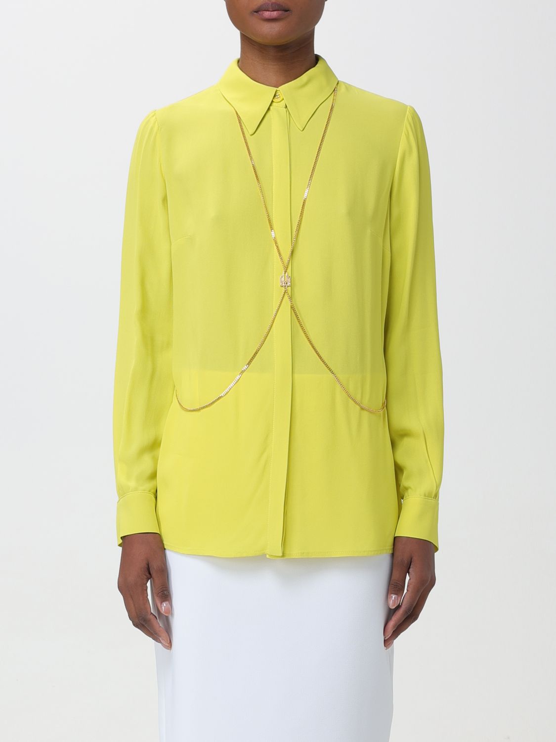 Elisabetta Franchi Shirt ELISABETTA FRANCHI Woman colour Yellow