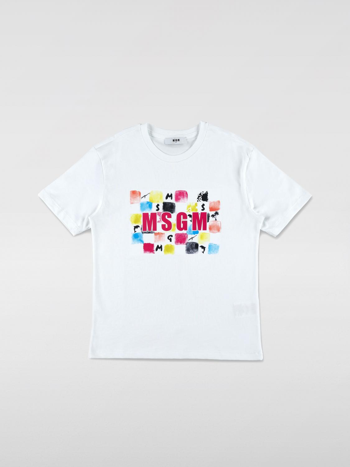 Msgm Kids T-Shirt MSGM KIDS Kids color White