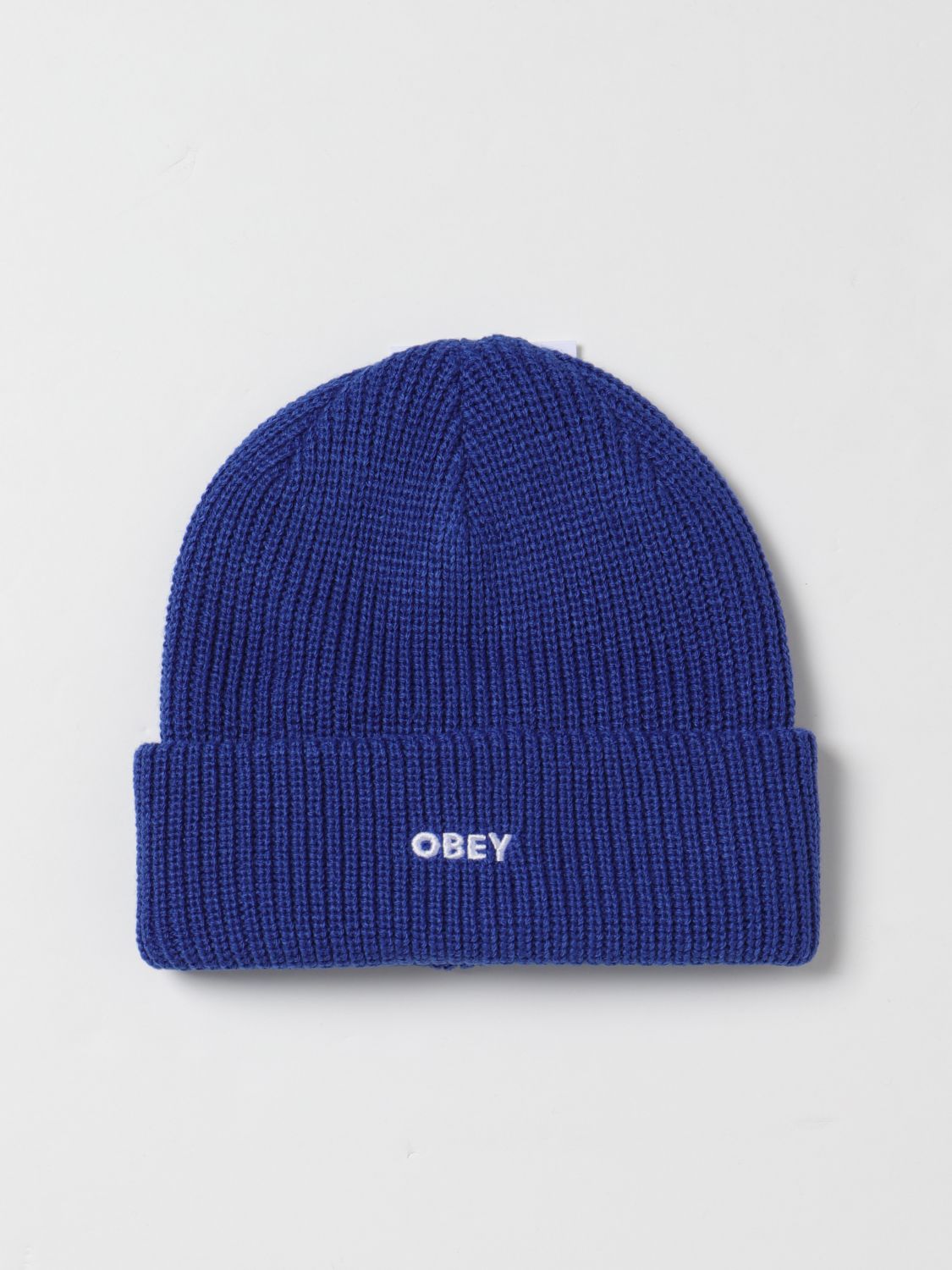 Obey Hat OBEY Men colour Blue