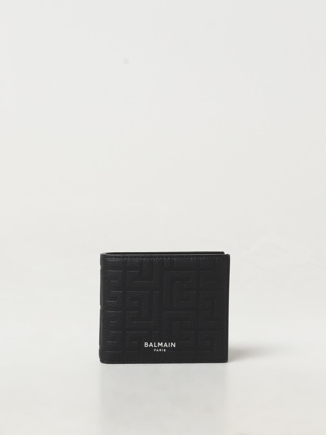 Balmain Wallet BALMAIN Men color Black