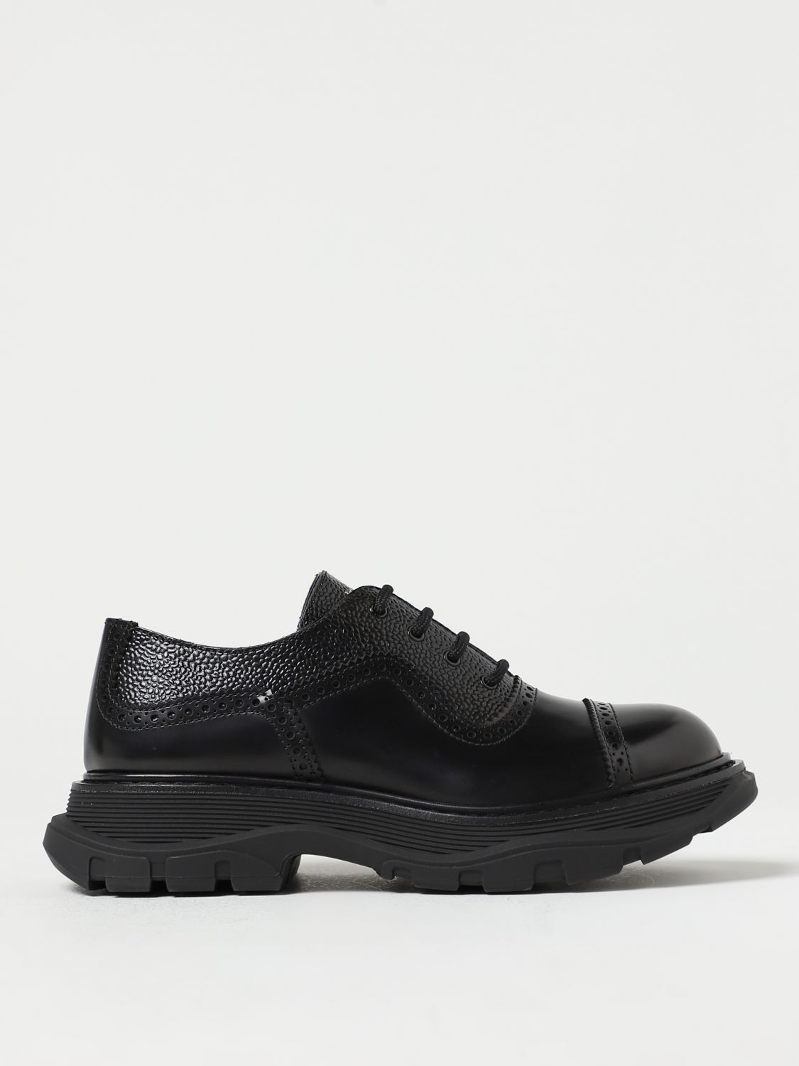 Alexander McQueen Brogue Shoes ALEXANDER MCQUEEN Men colour Black