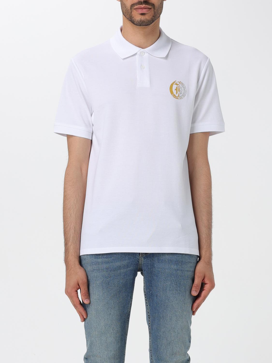 Just Cavalli Polo Shirt JUST CAVALLI Men colour White