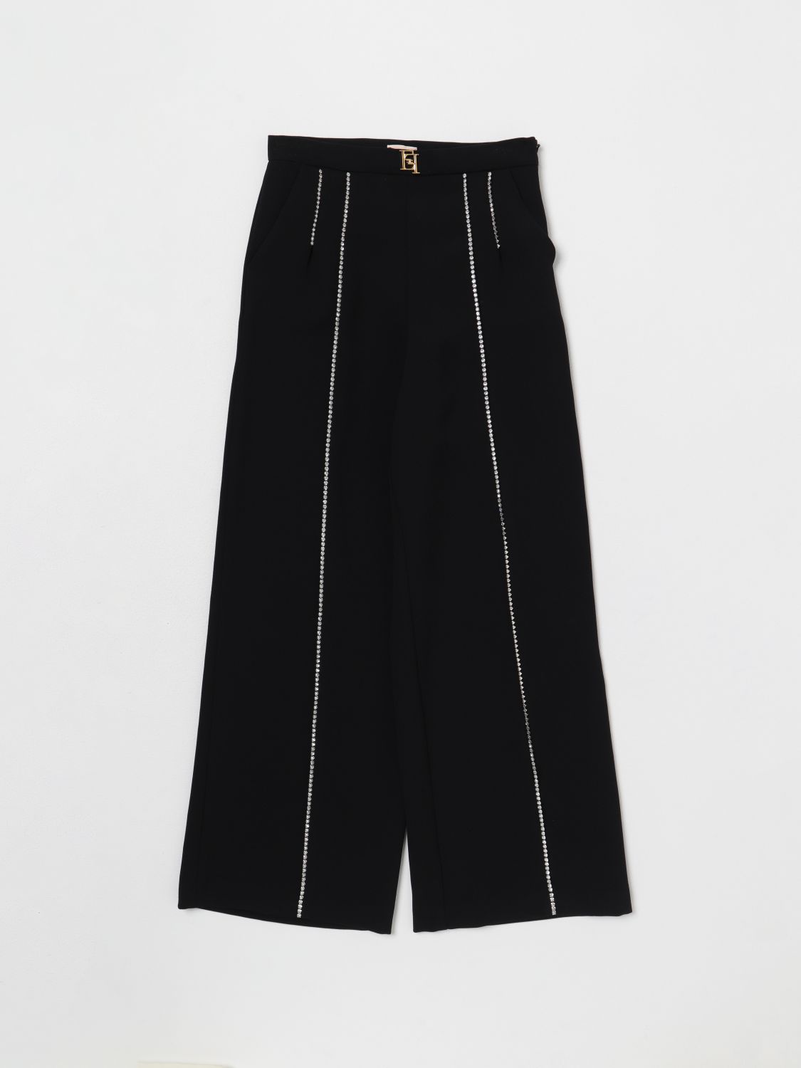 Elisabetta Franchi La Mia Bambina Trousers ELISABETTA FRANCHI LA MIA BAMBINA Kids colour Black