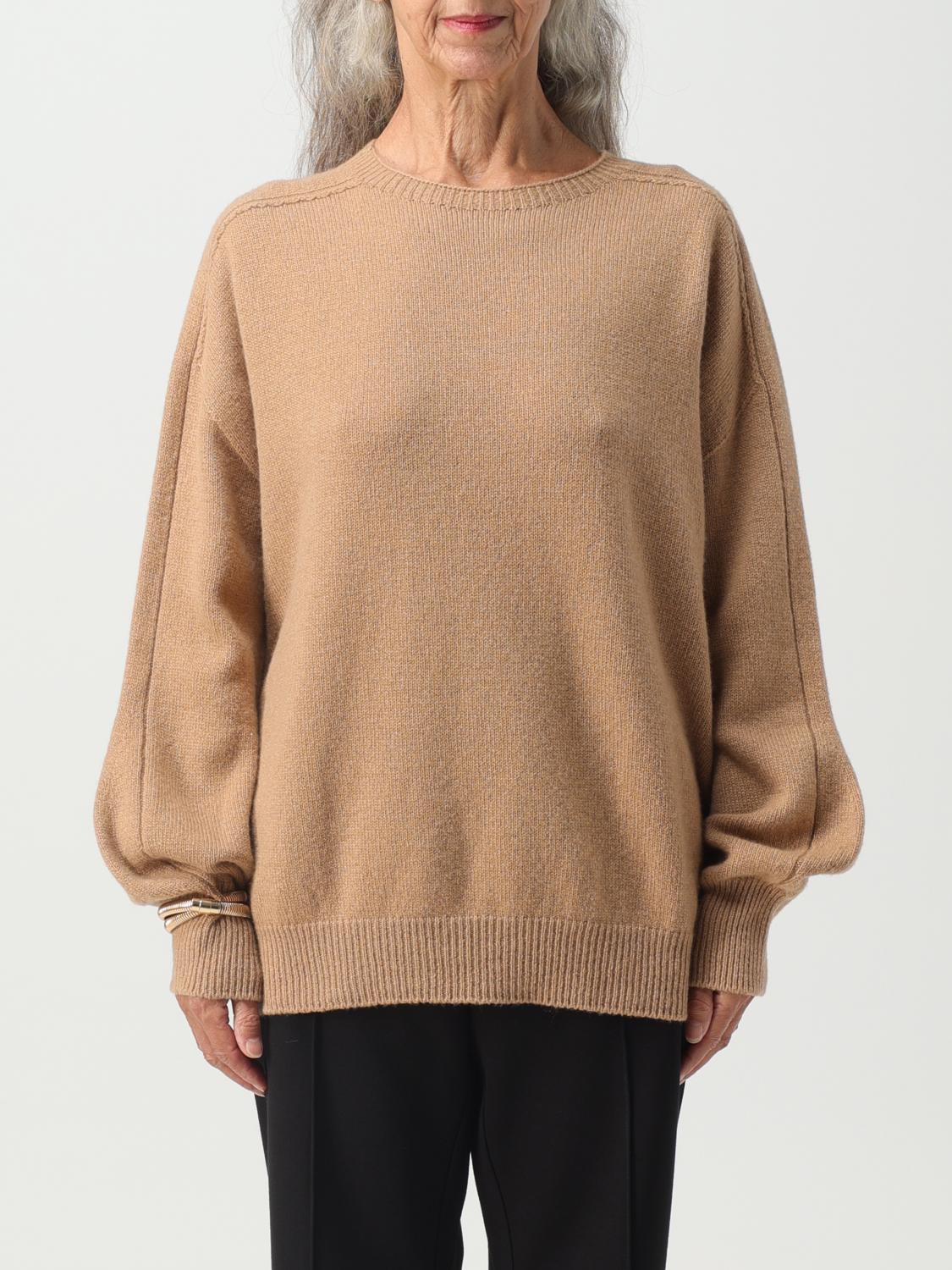 Simona Corsellini Jumper SIMONA CORSELLINI Woman colour Camel