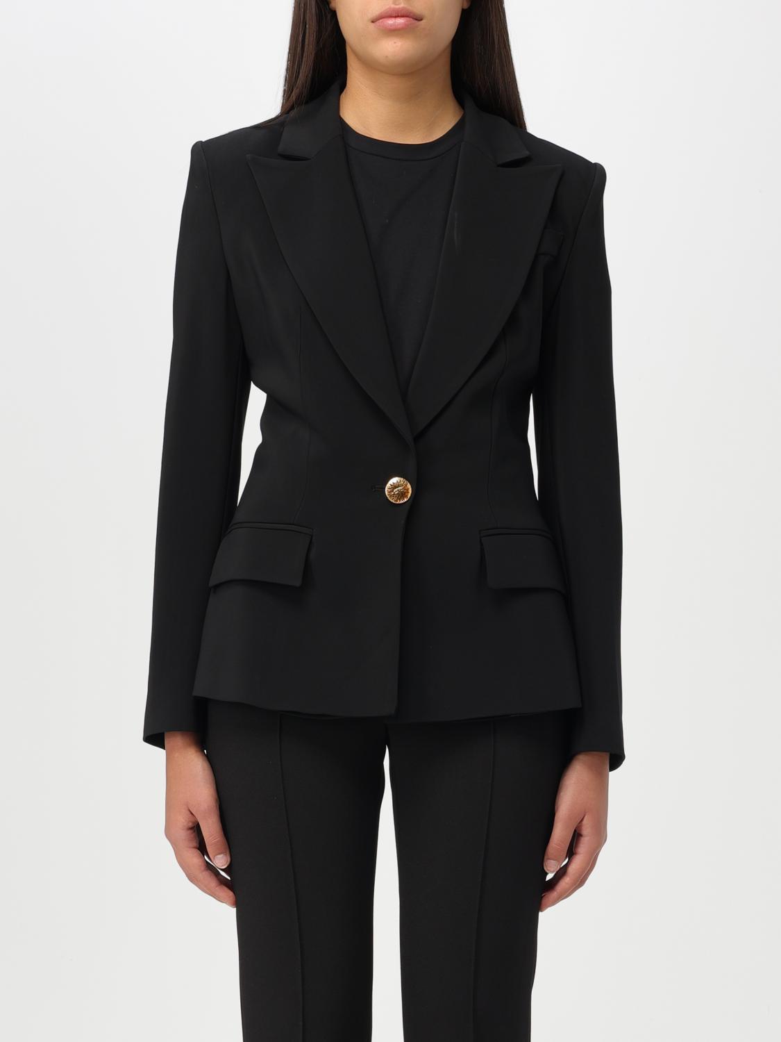 Elisabetta Franchi Blazer ELISABETTA FRANCHI Woman colour Black