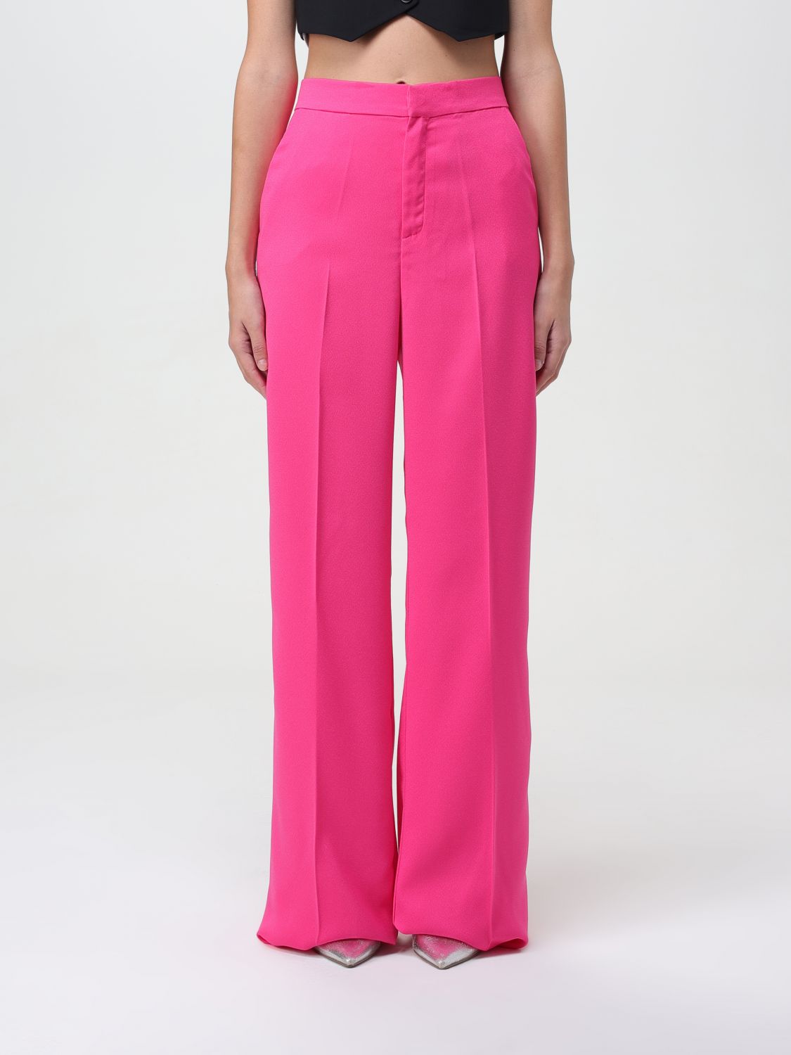 Andamane Trousers ANDAMANE Woman colour Fuchsia