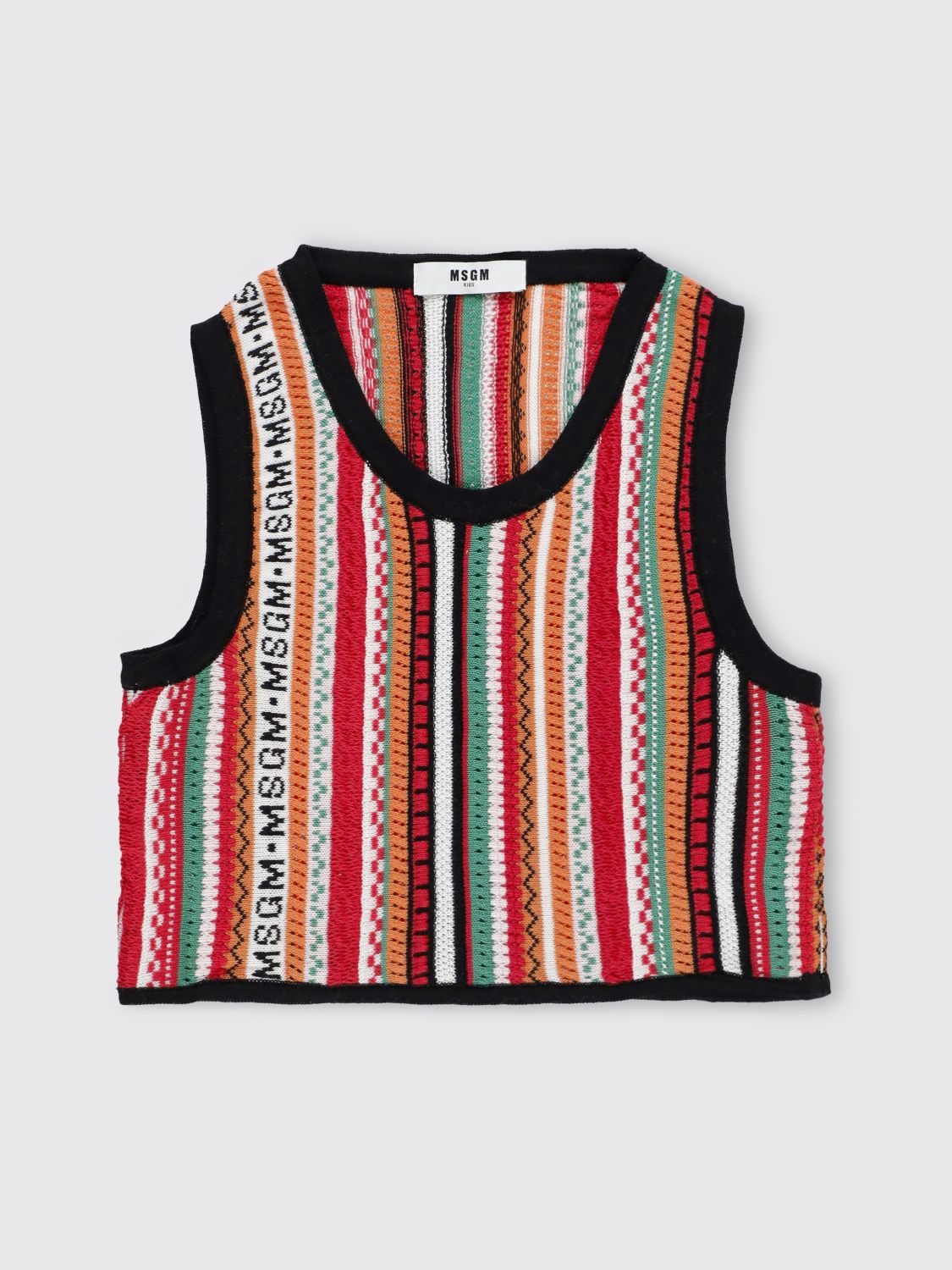 Msgm Kids Top MSGM KIDS Kids colour Multicolor