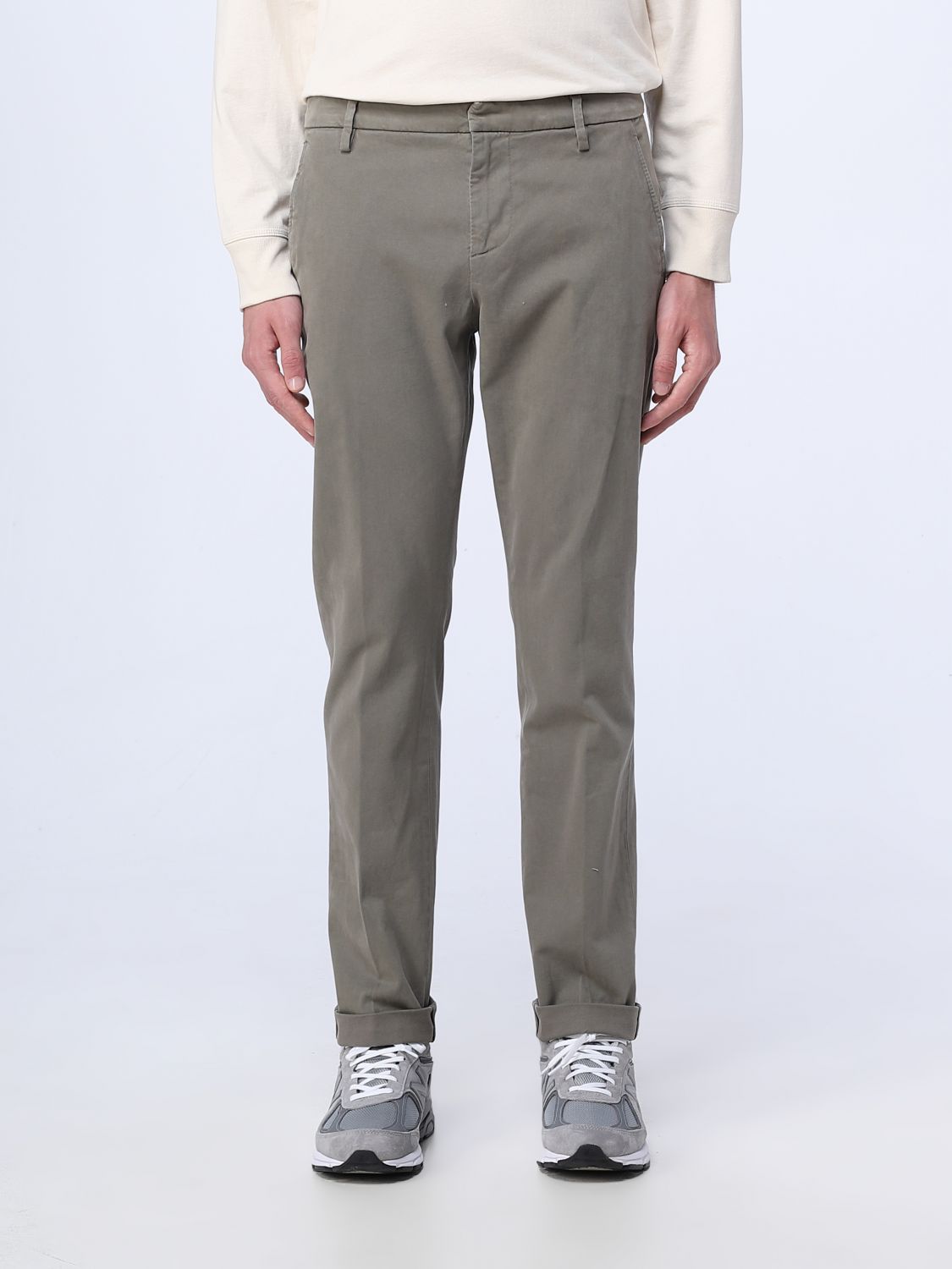 Dondup Trousers DONDUP Men colour Dove Grey