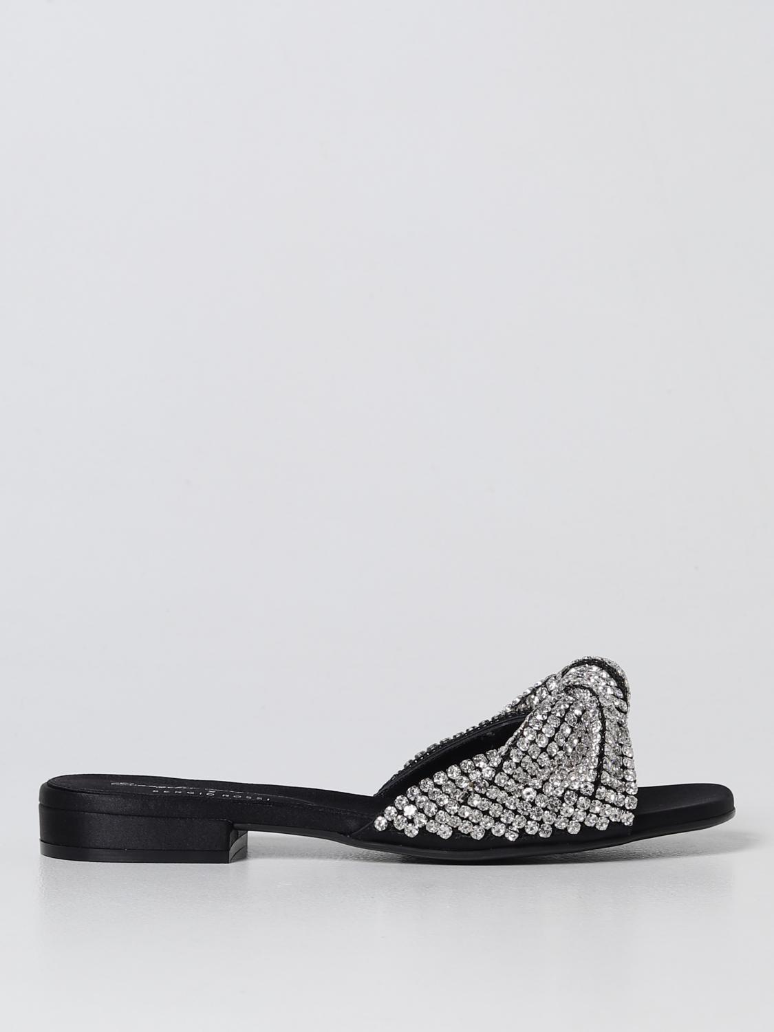 Sergio Rossi Flat Sandals SERGIO ROSSI Woman colour Black