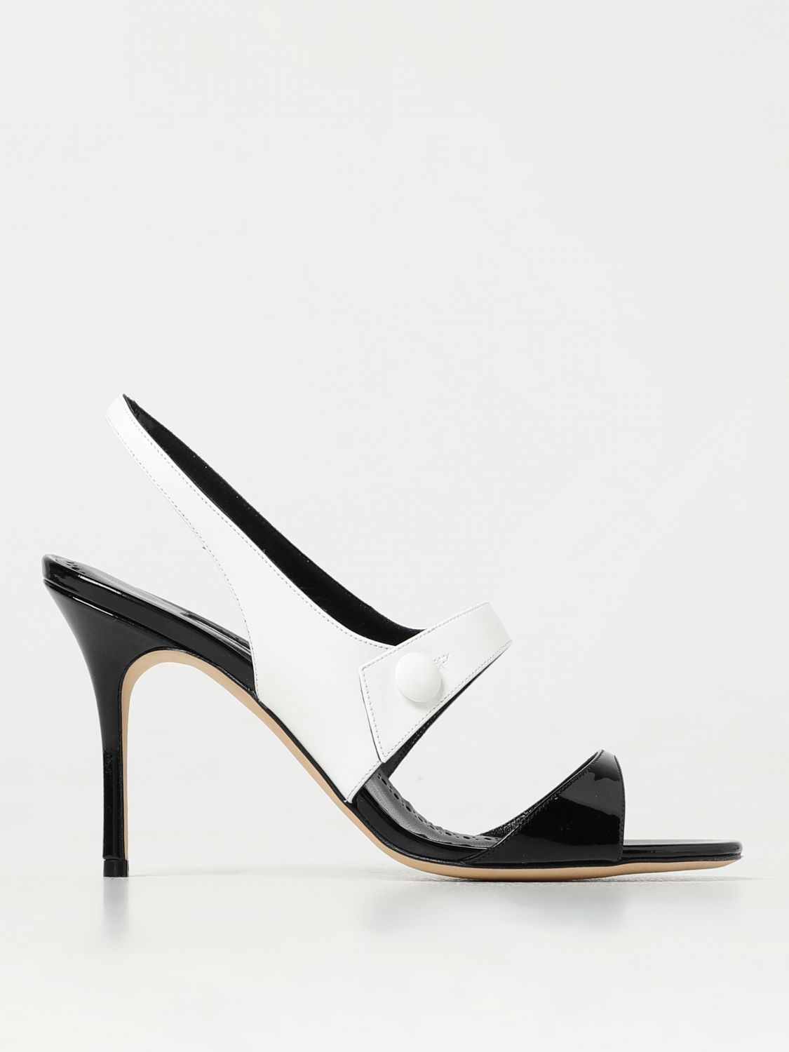 Manolo Blahnik Heeled Sandals MANOLO BLAHNIK Woman color Black