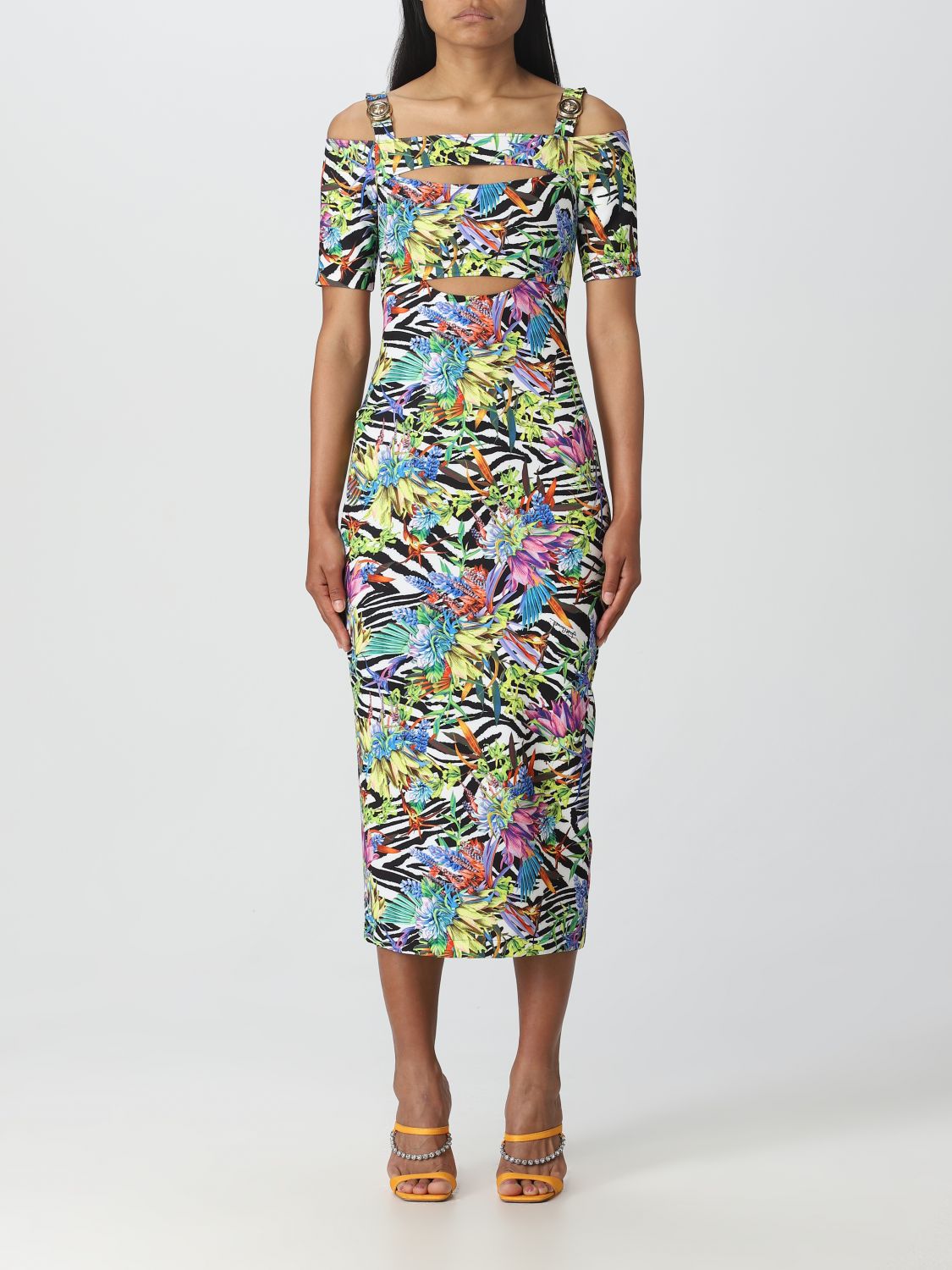 Just Cavalli Dress JUST CAVALLI Woman colour Multicolor