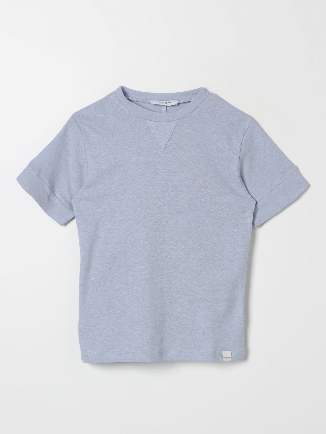 Paolo Pecora T-Shirt PAOLO PECORA Kids colour Gnawed Blue