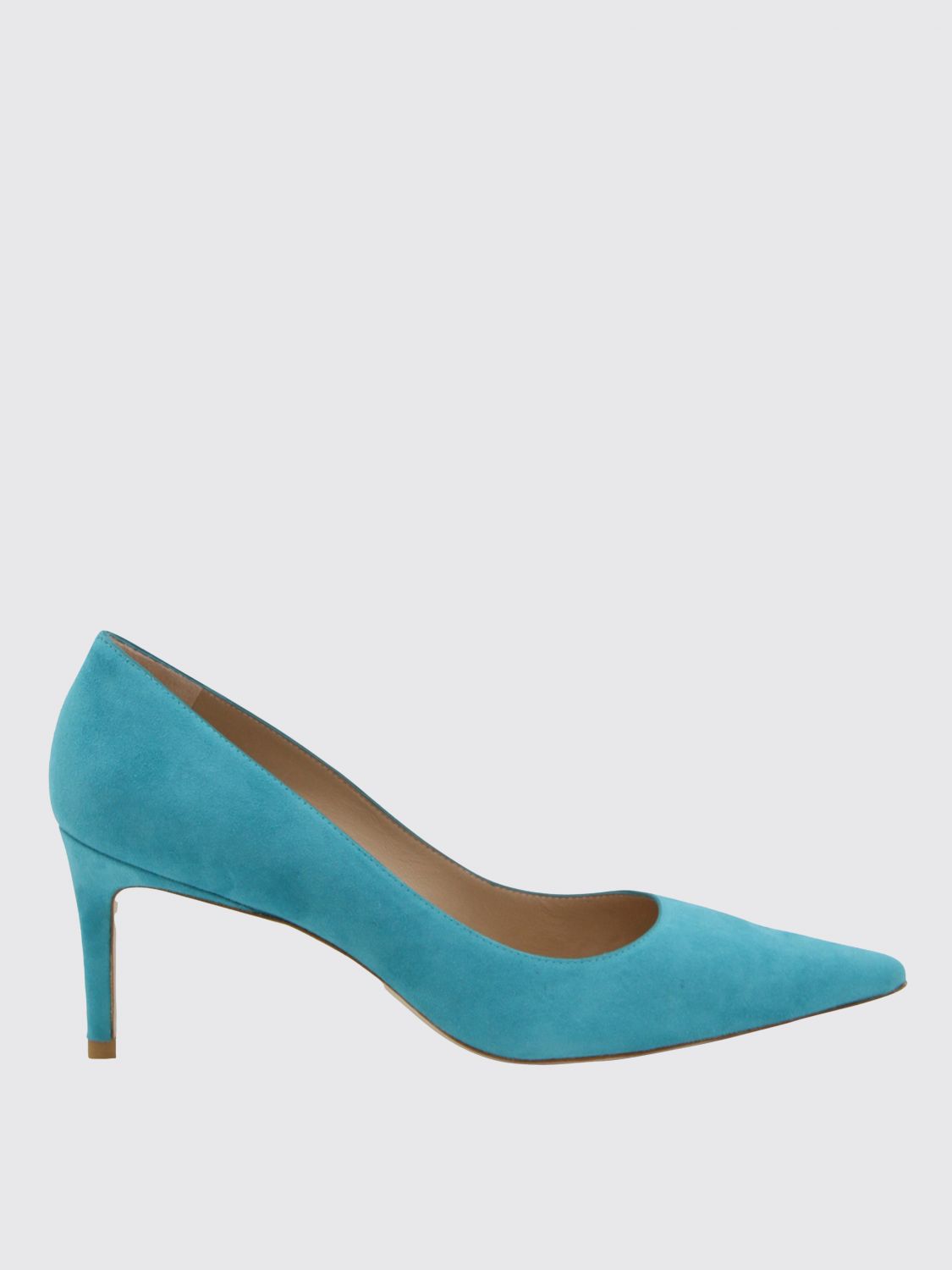 Stuart Weitzman High Heel Shoes STUART WEITZMAN Woman colour Turquoise