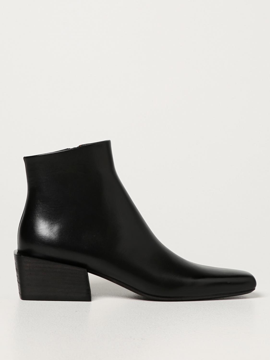 Marsèll Marsèll Pannelletto ankle boots in leather