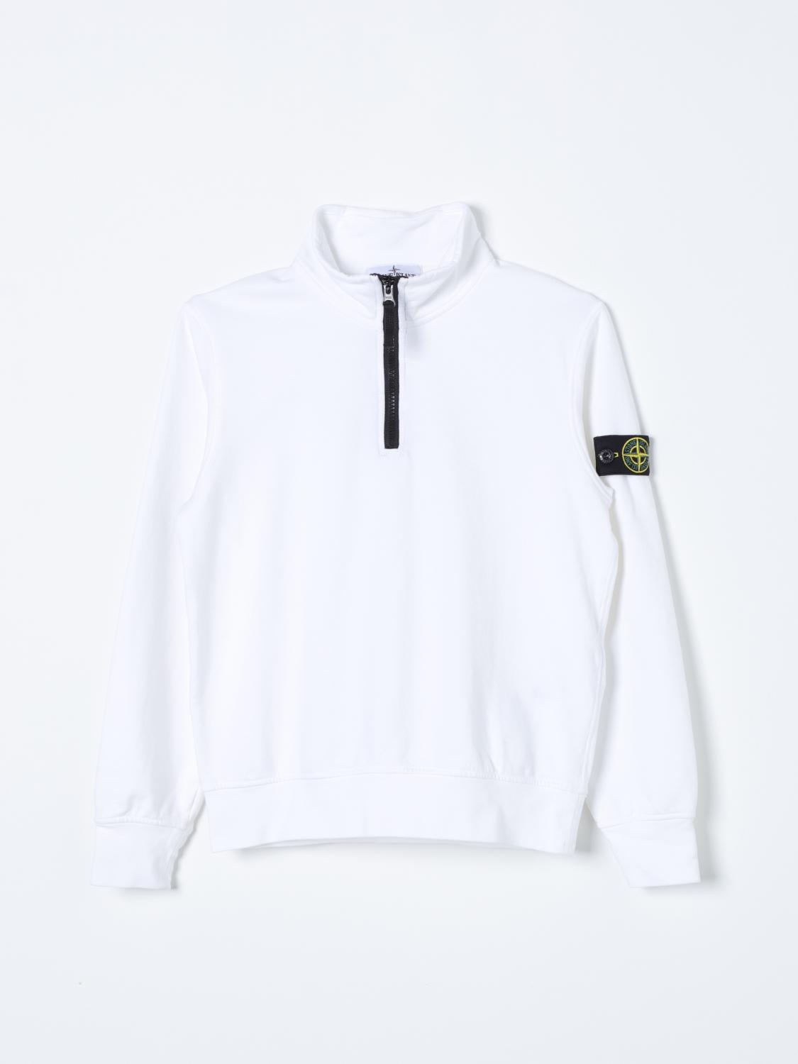 Stone Island Junior Sweater STONE ISLAND JUNIOR Kids color White