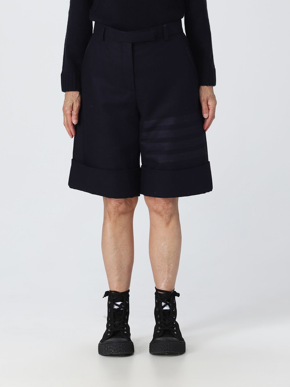 Thom Browne Short THOM BROWNE Woman colour Blue