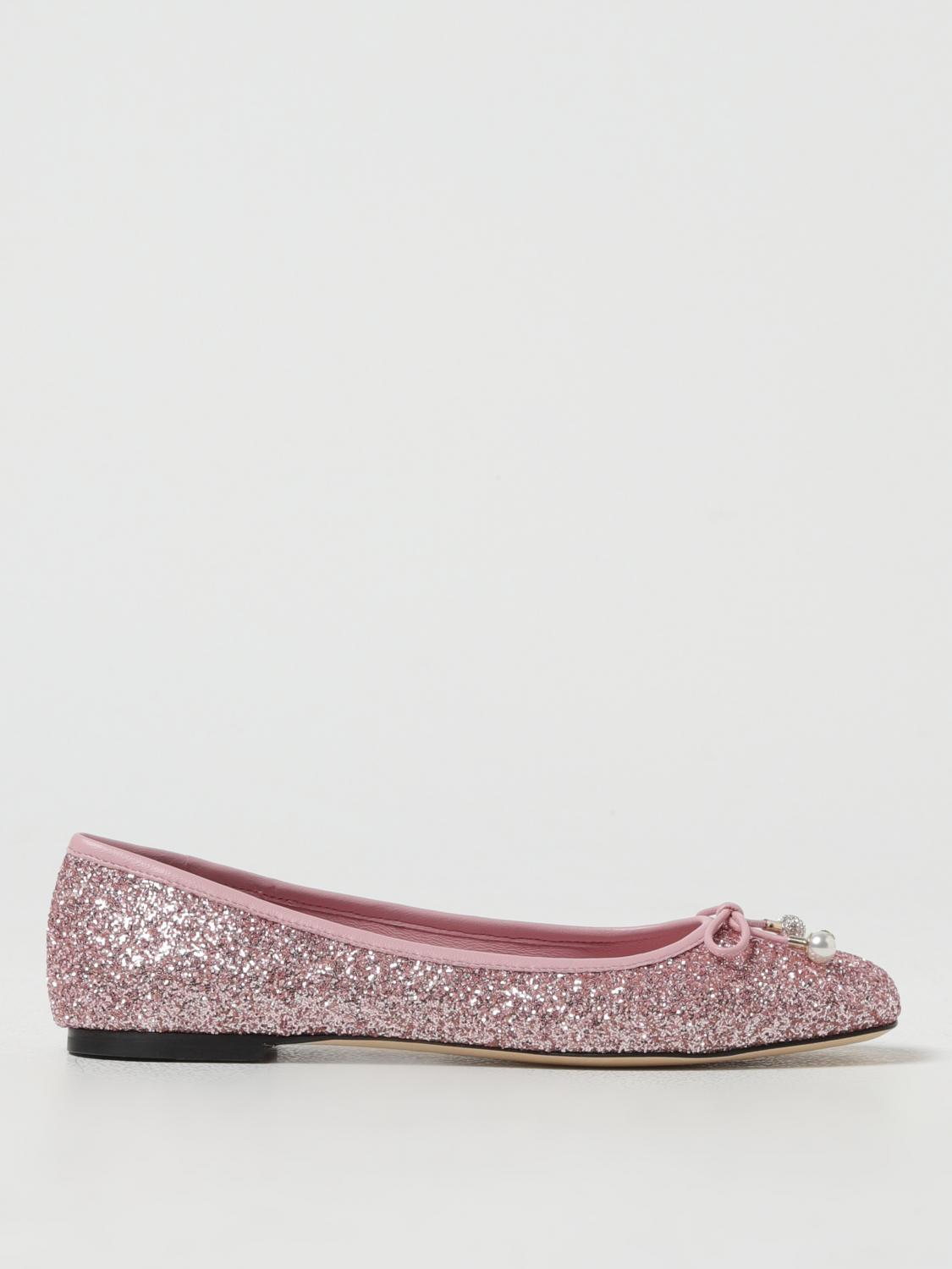 Jimmy Choo Ballet Flats JIMMY CHOO Woman color Pink