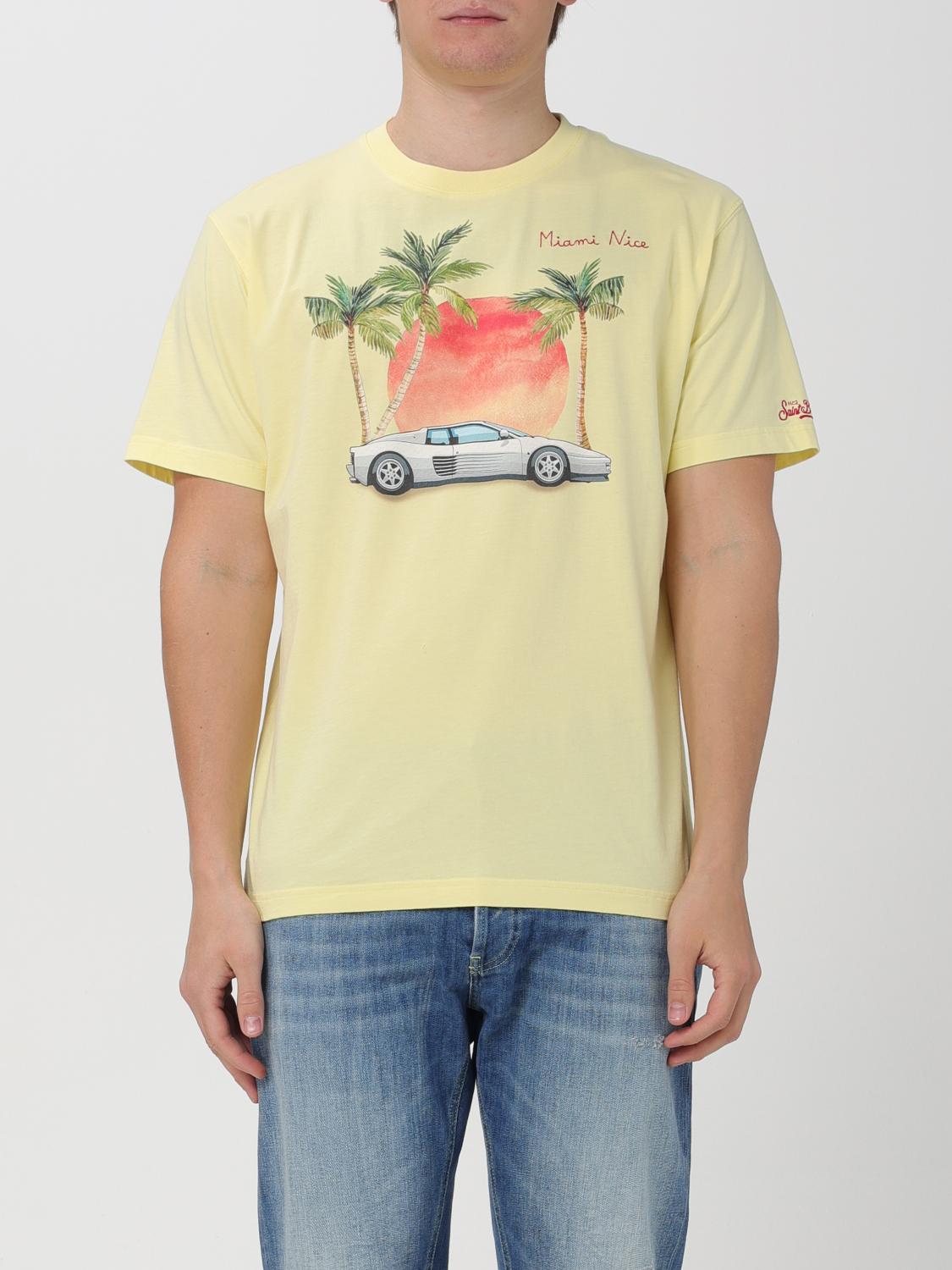 Mc2 Saint Barth T-Shirt MC2 SAINT BARTH Men color Yellow