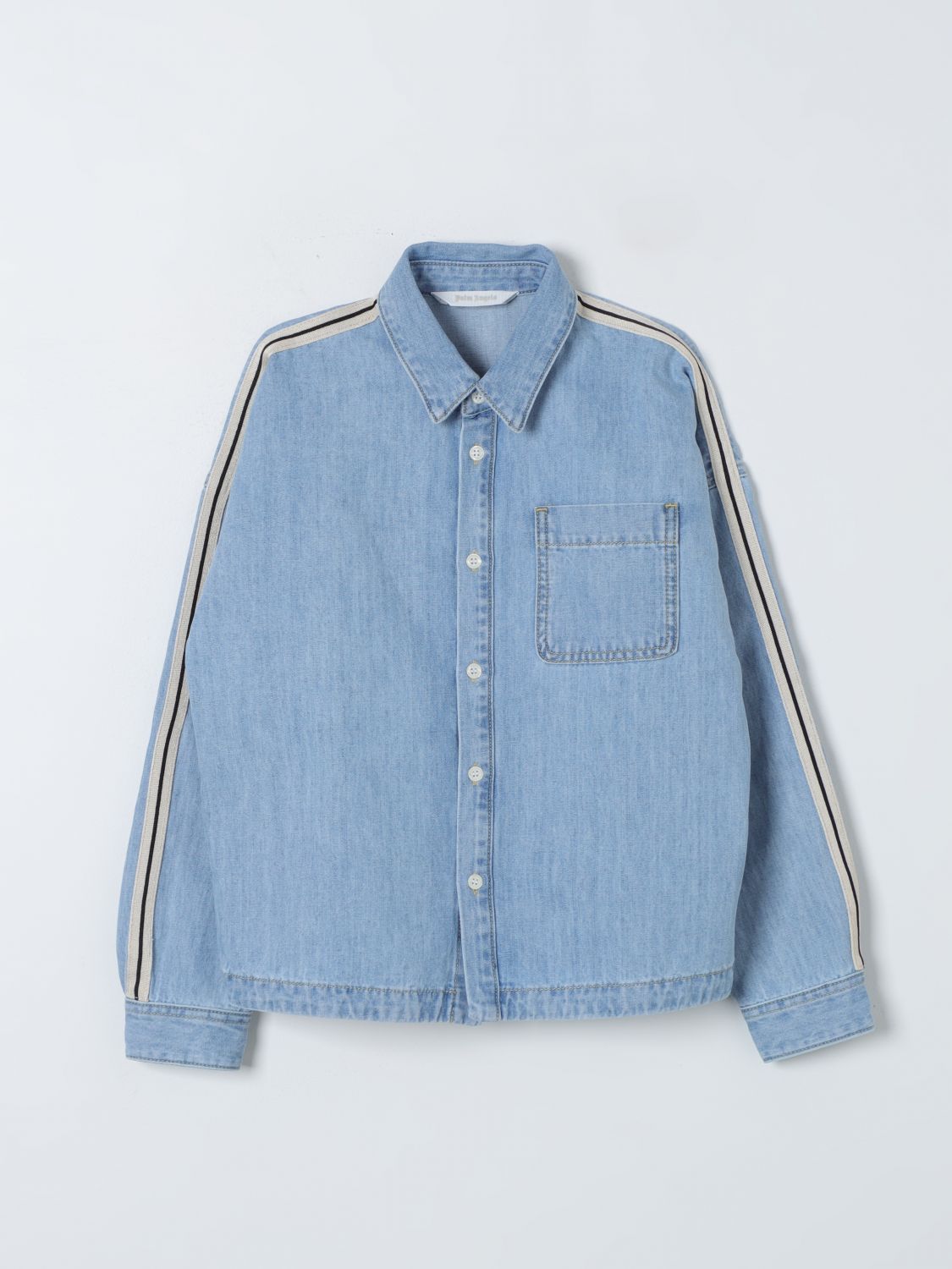 Palm Angels Kids Shirt PALM ANGELS KIDS Kids colour Denim