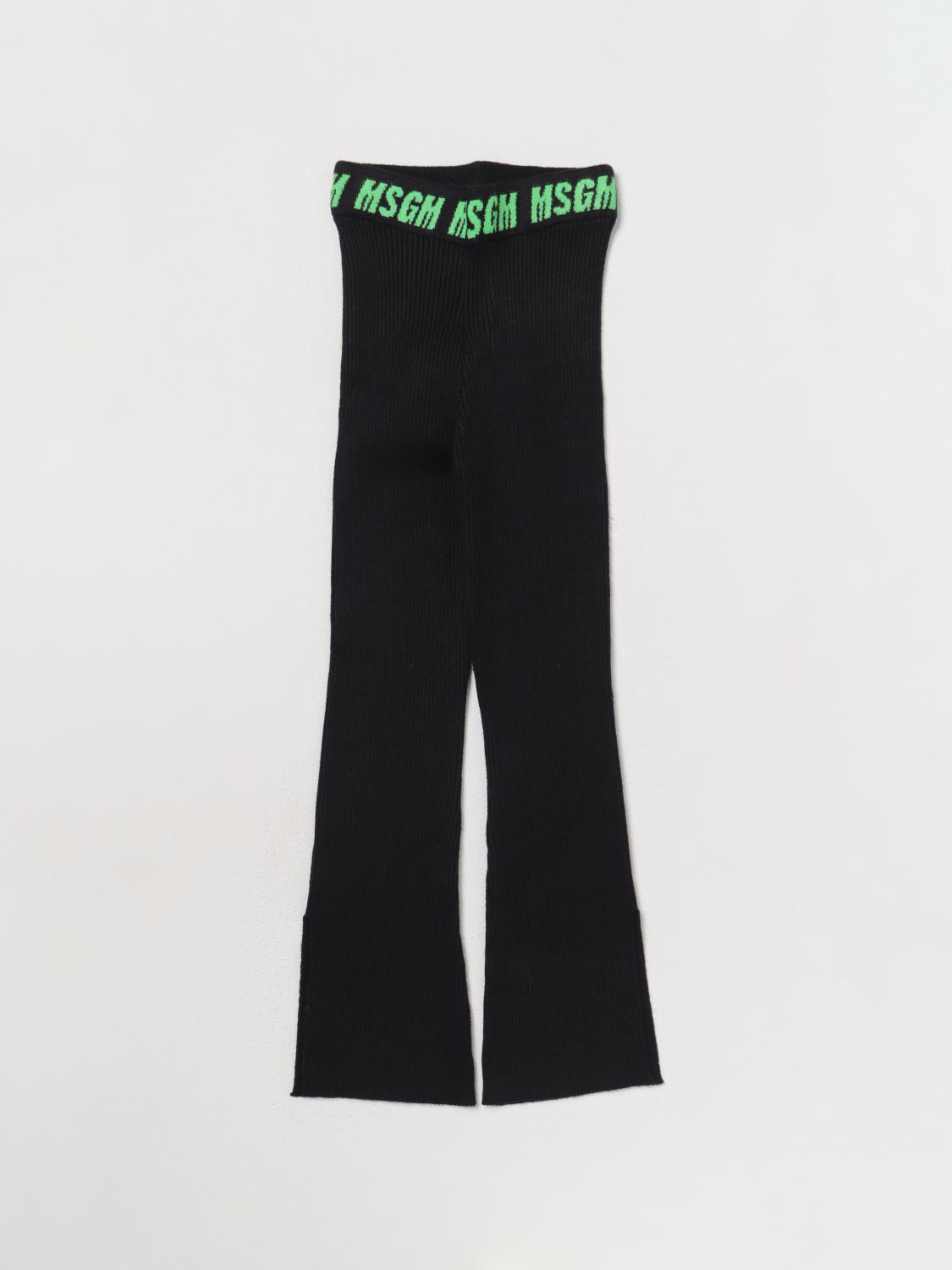 Msgm Kids Trousers MSGM KIDS Kids colour Black