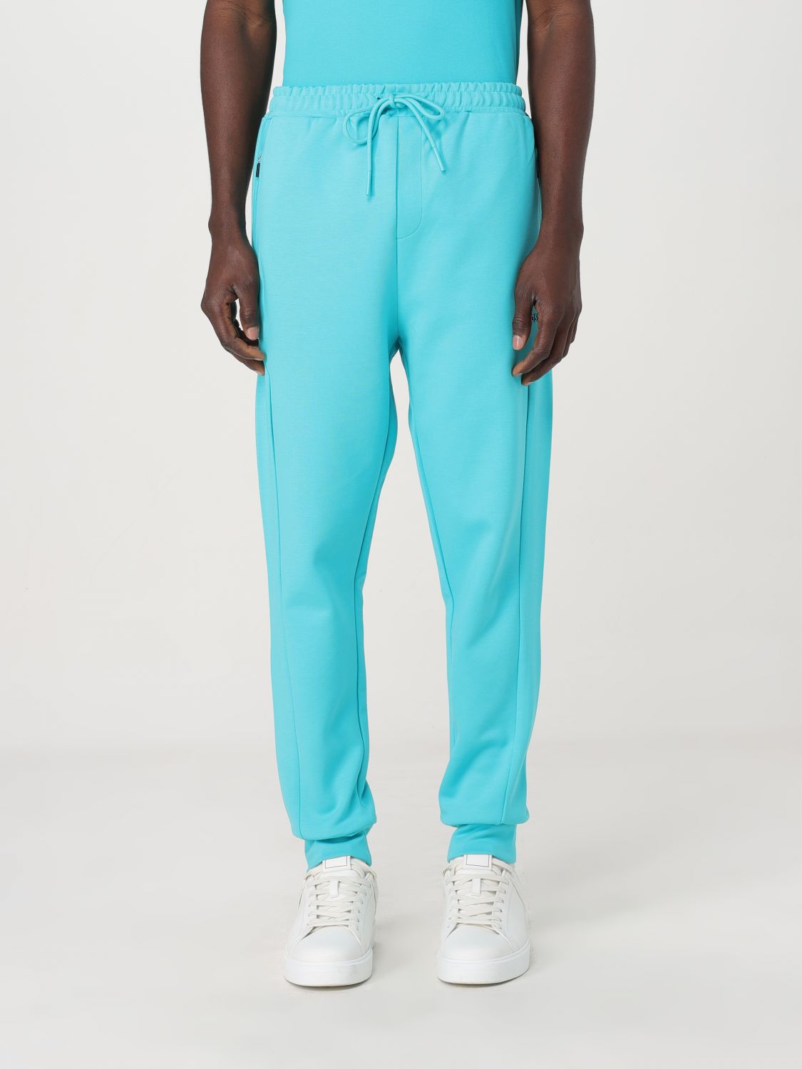 BOSS Trousers BOSS Men colour Turquoise