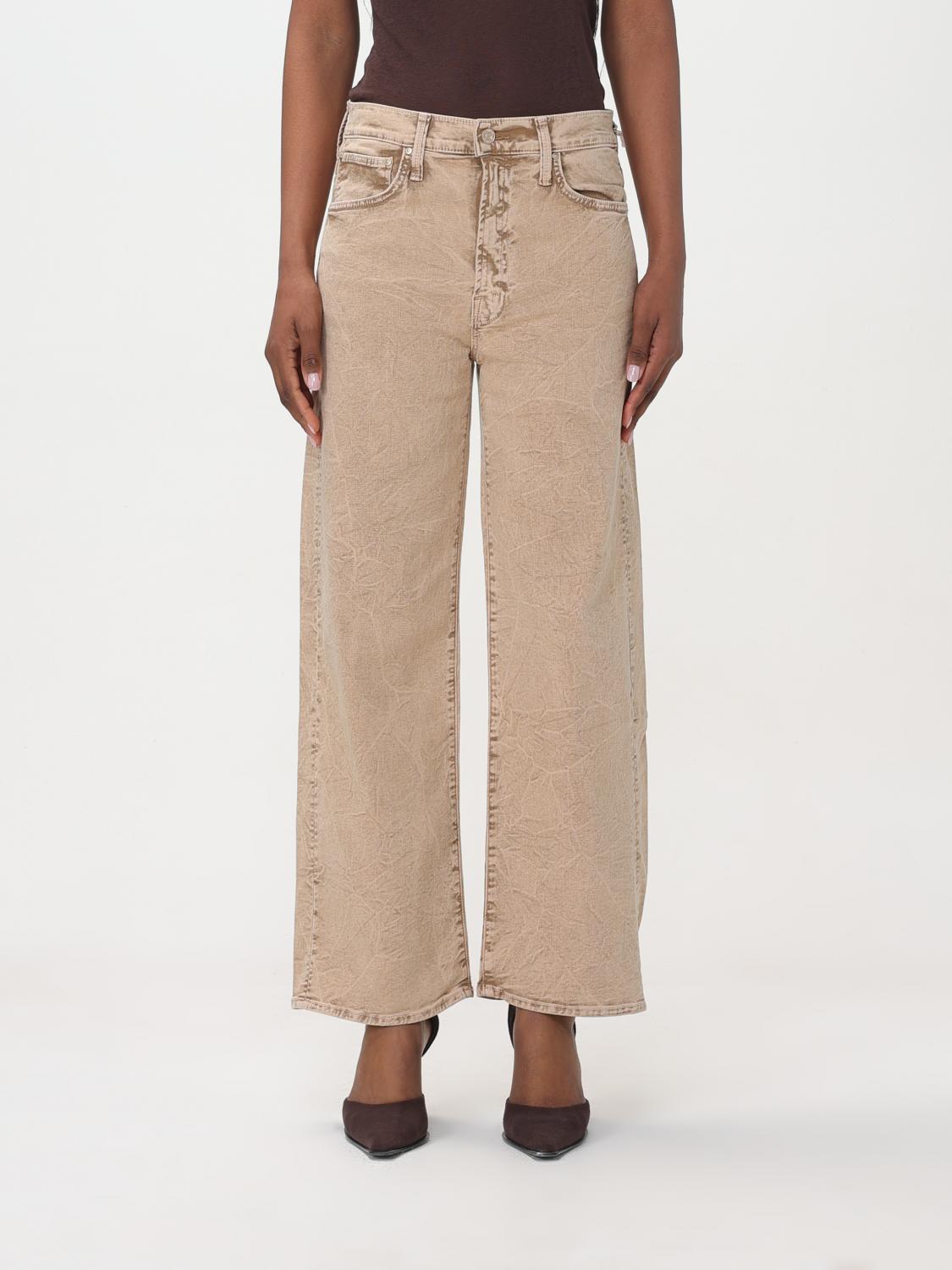 Mother Jeans MOTHER Woman colour Beige