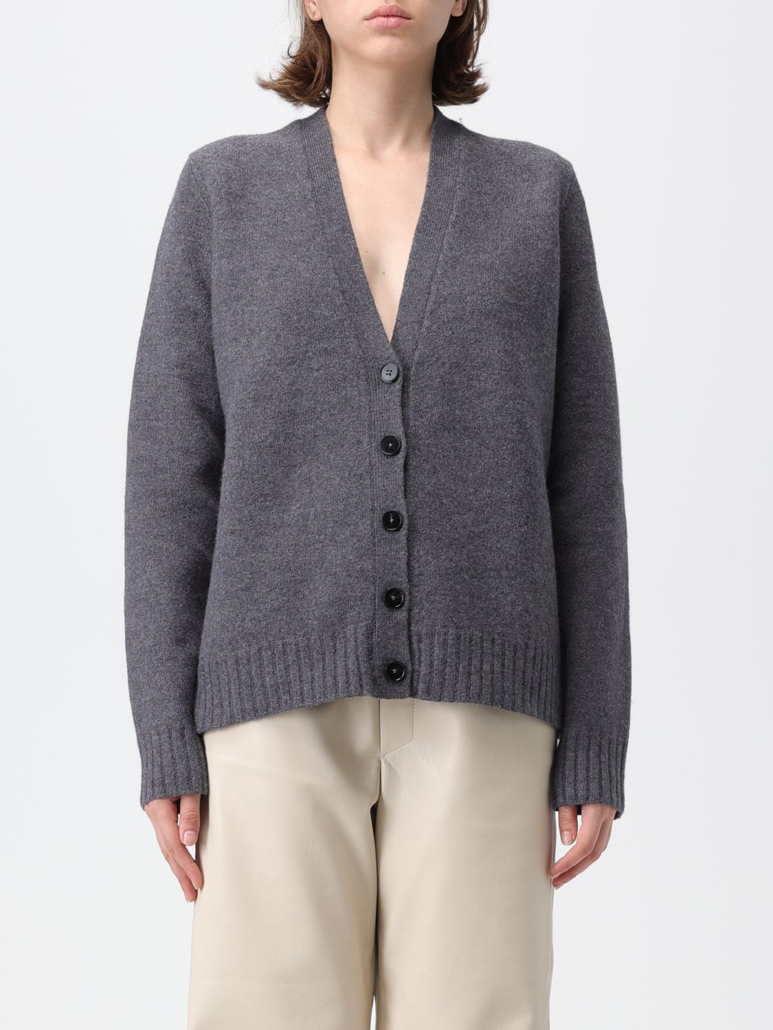 Jil Sander Cardigan JIL SANDER Woman colour Grey