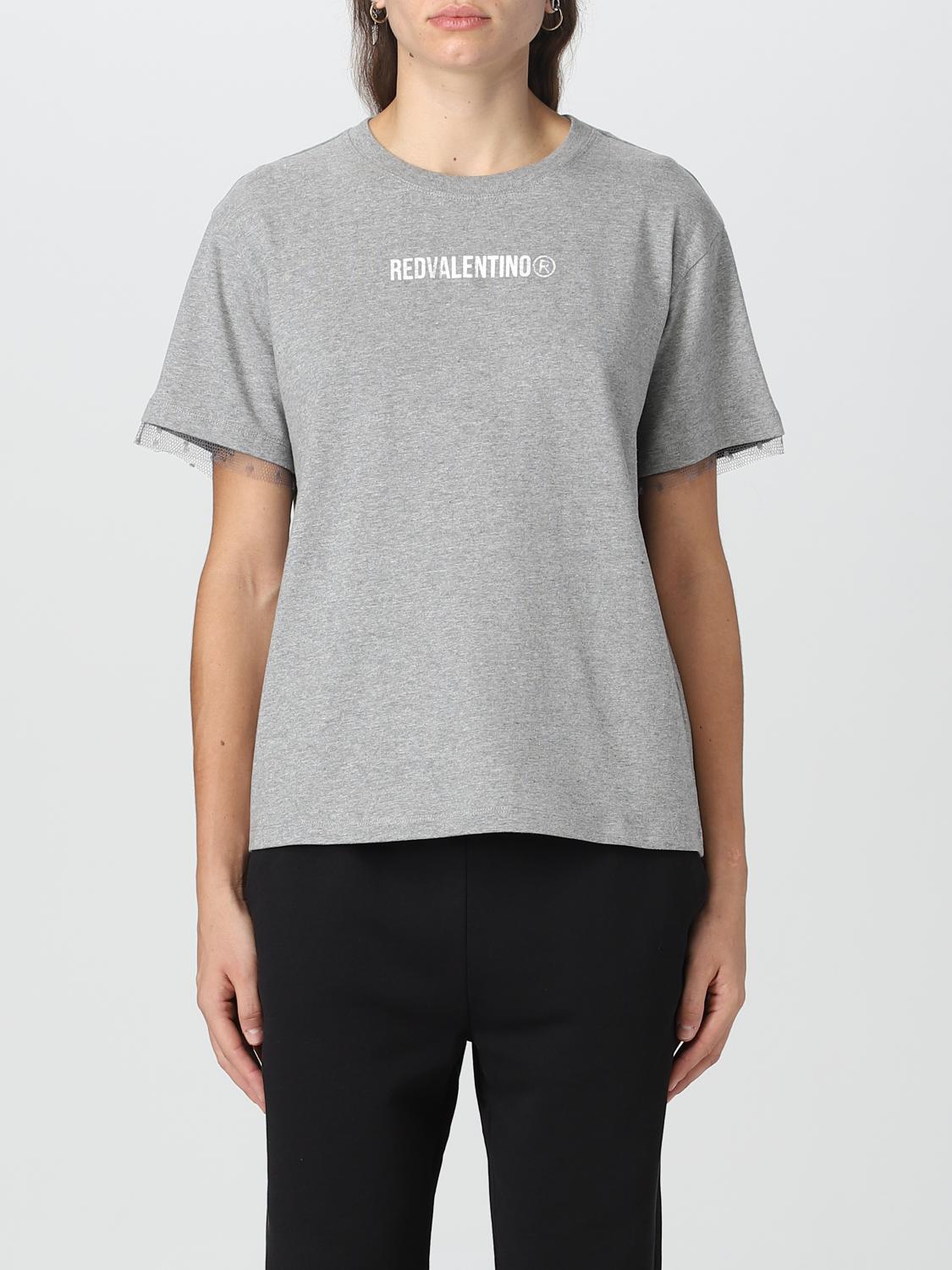 Red Valentino T-Shirt RED VALENTINO Woman colour Grey