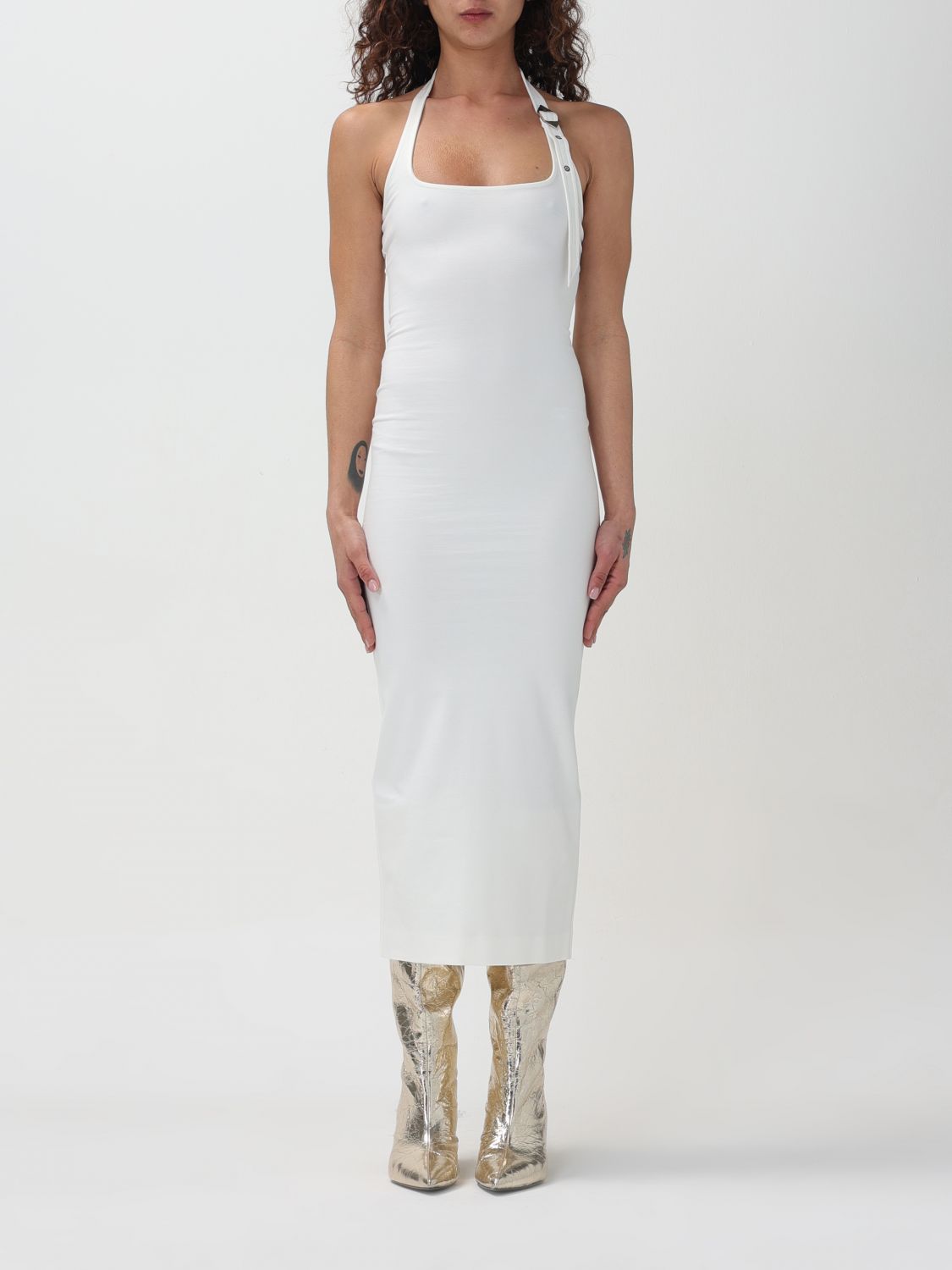 The Attico Dress THE ATTICO Woman colour White