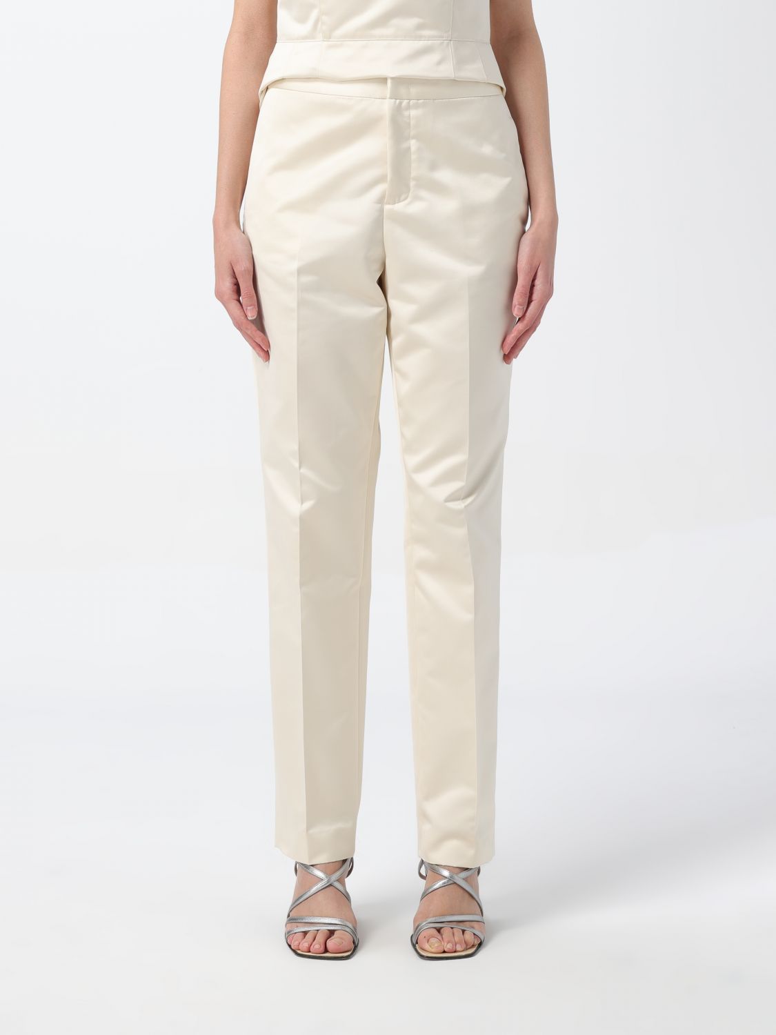 Fabiana Filippi Trousers FABIANA FILIPPI Woman colour Butter