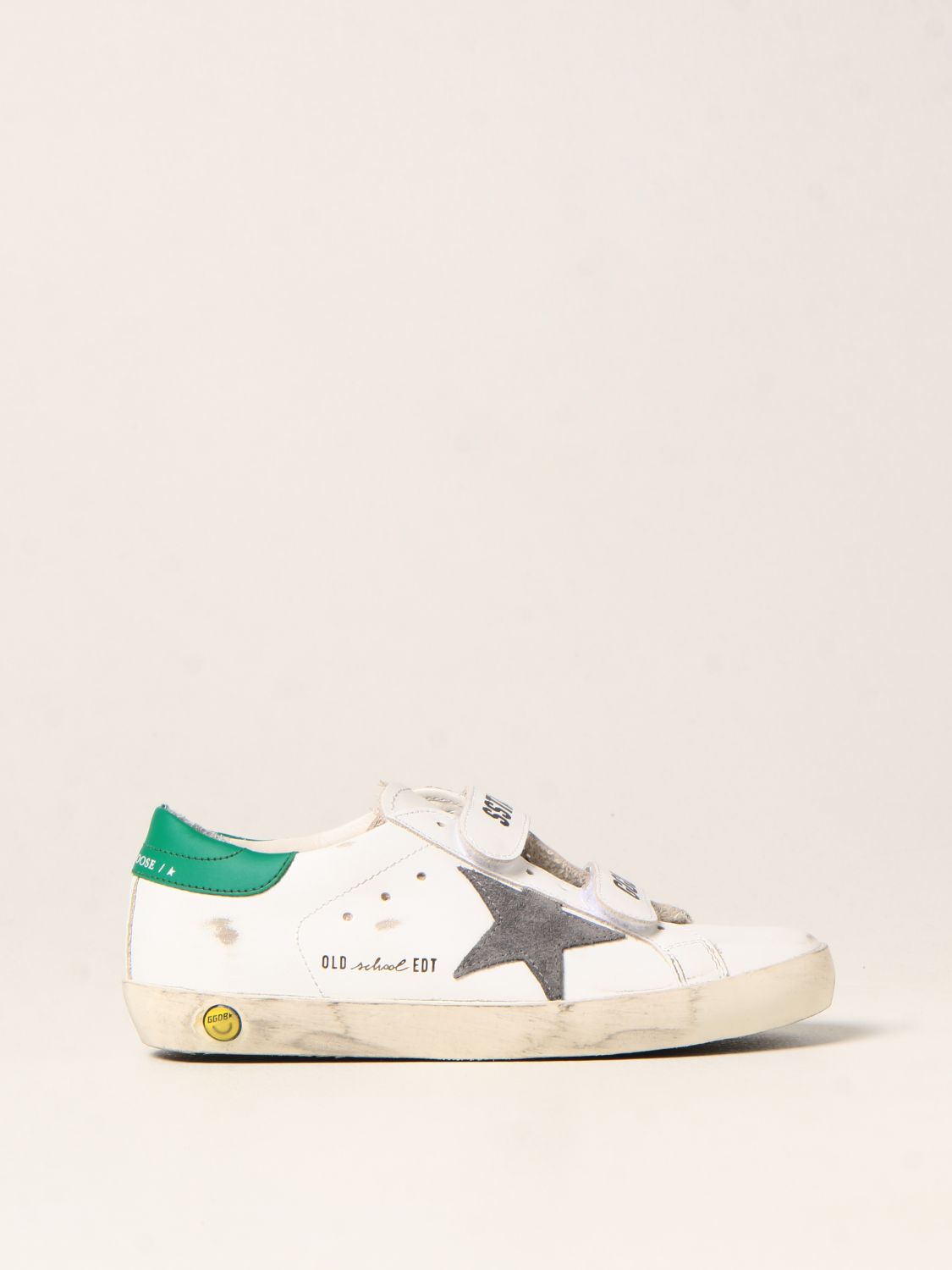 Golden Goose Old School Golden Goose trainers in worn leather