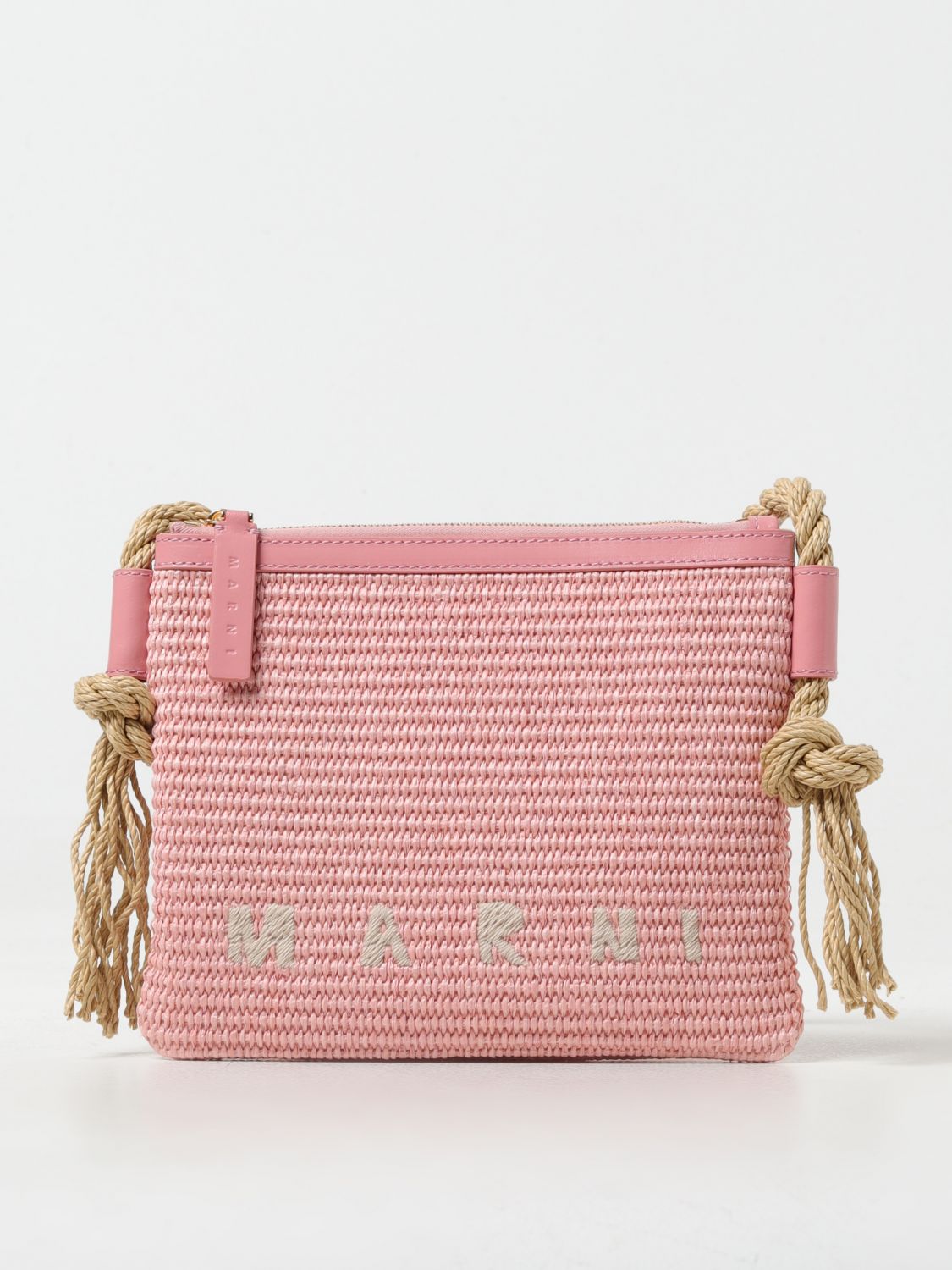 Marni Crossbody Bags MARNI Woman colour Pink