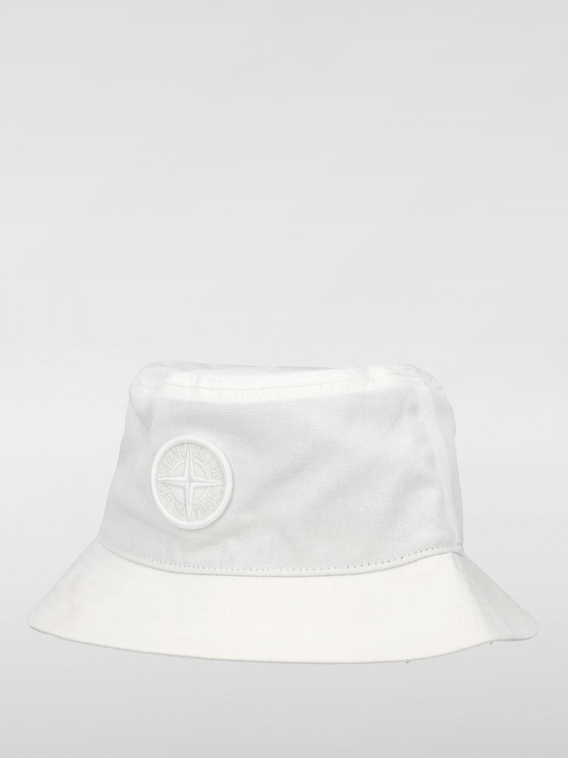 Stone Island Junior Hat STONE ISLAND JUNIOR Kids color White