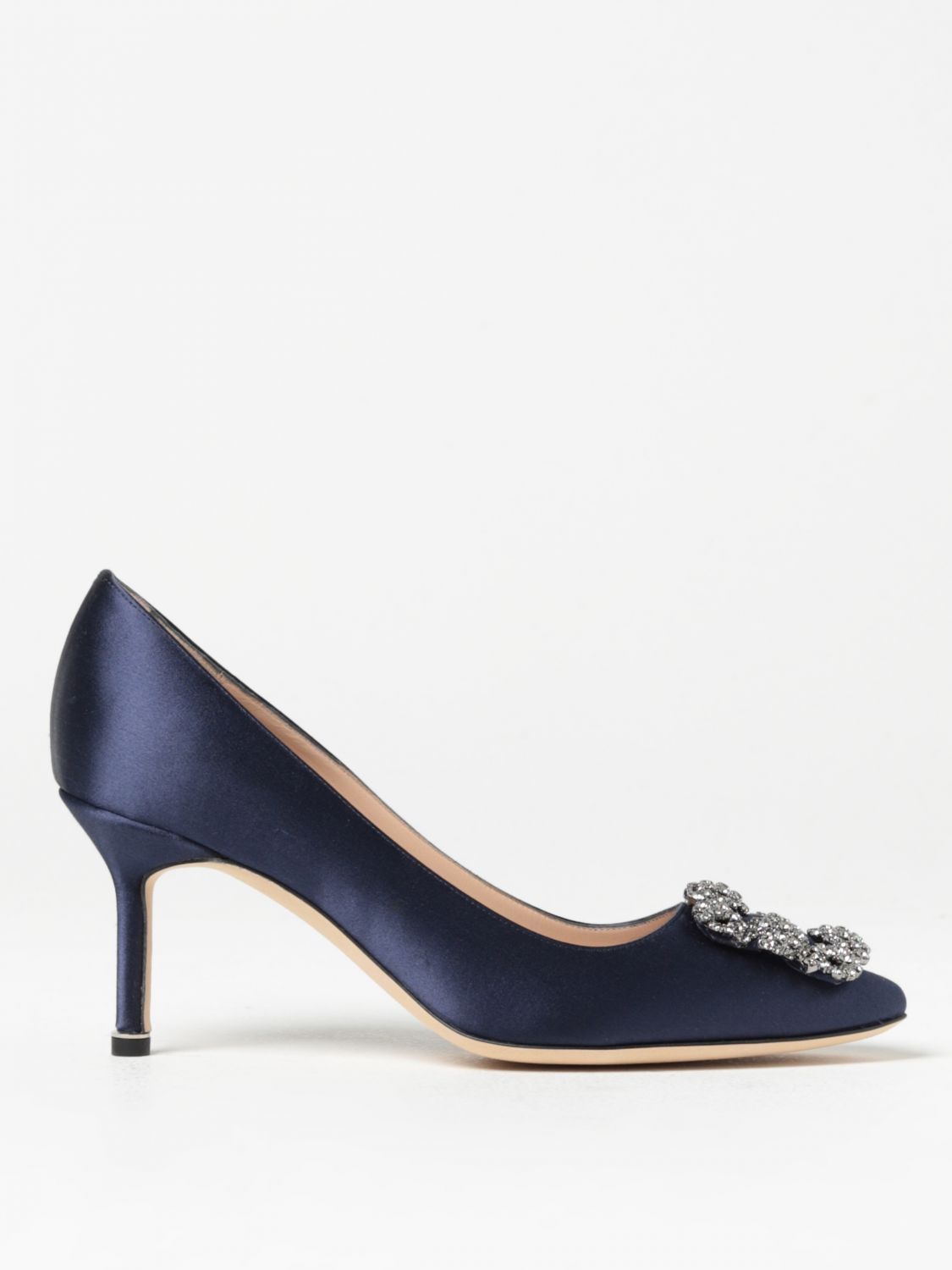 Manolo Blahnik Court Shoes MANOLO BLAHNIK Woman colour Blue