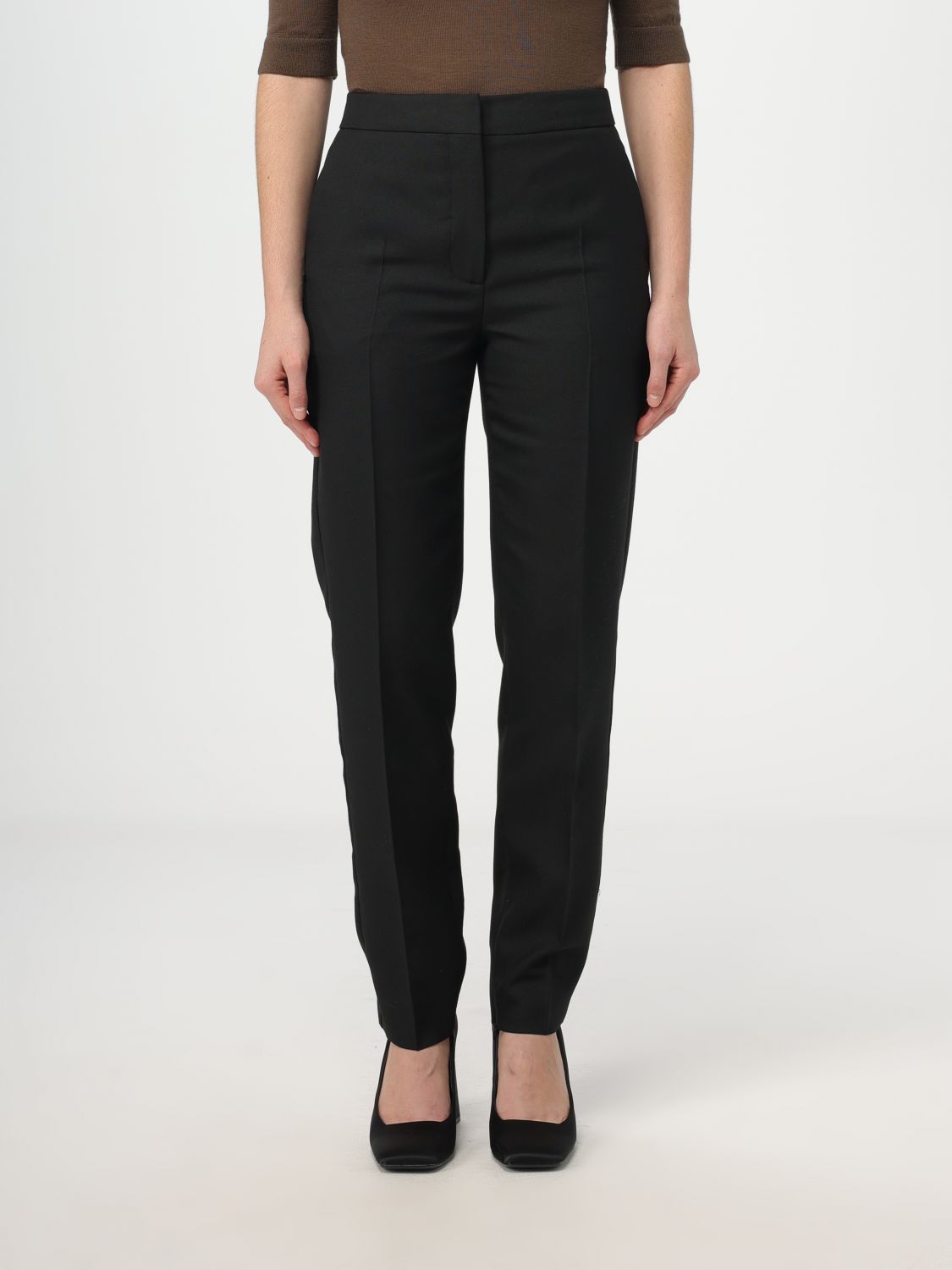 Calvin Klein Trousers CALVIN KLEIN Woman colour Black