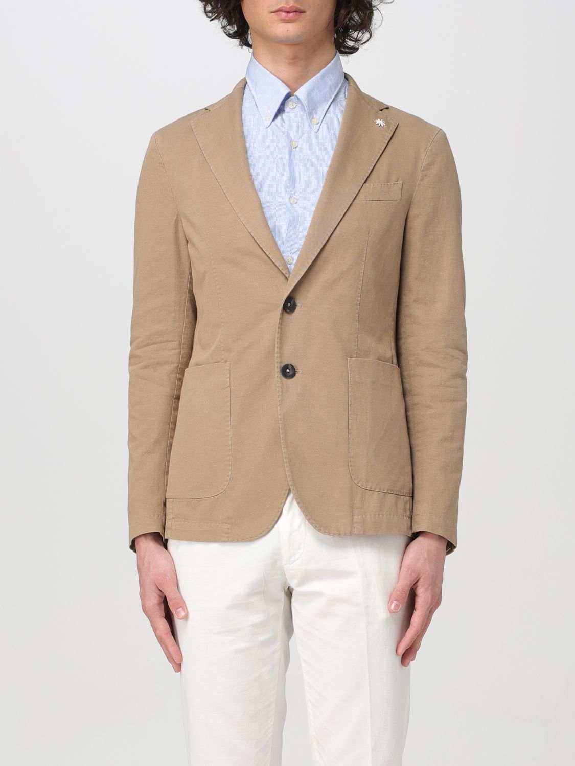 Manuel Ritz Blazer MANUEL RITZ Men colour Sand