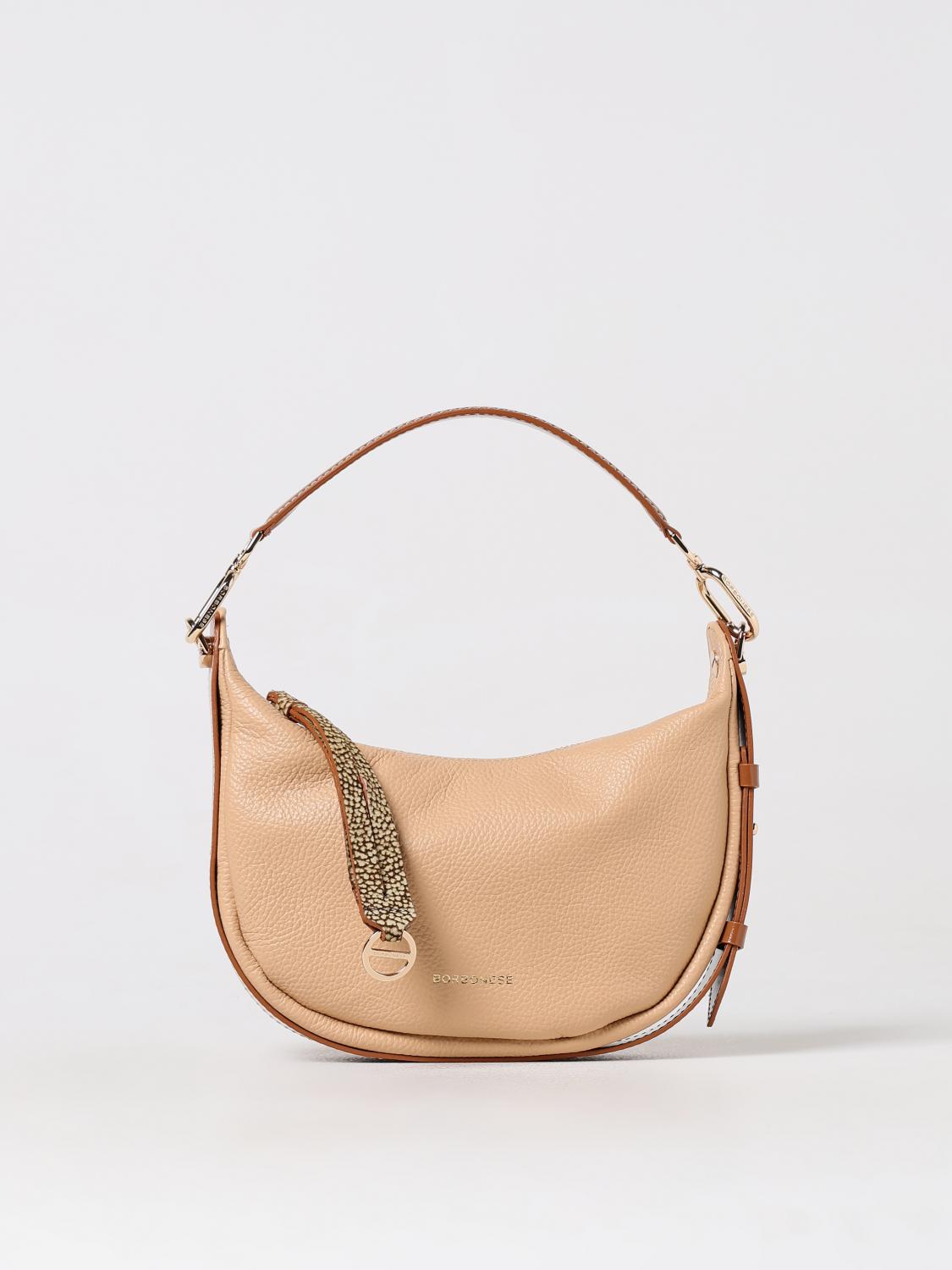 Borbonese Shoulder Bag BORBONESE Woman color Camel