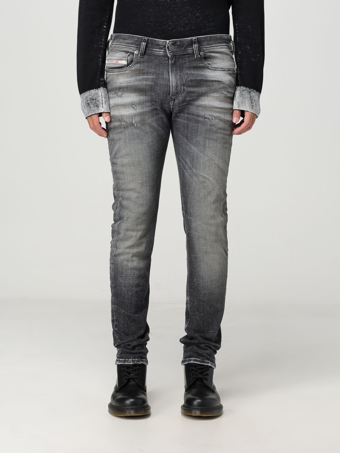 Diesel Jeans DIESEL Men colour Black