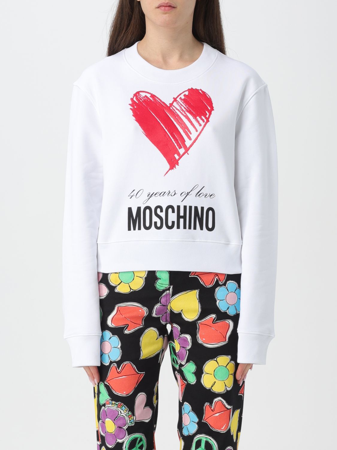 Moschino Couture Sweatshirt MOSCHINO COUTURE Woman colour White