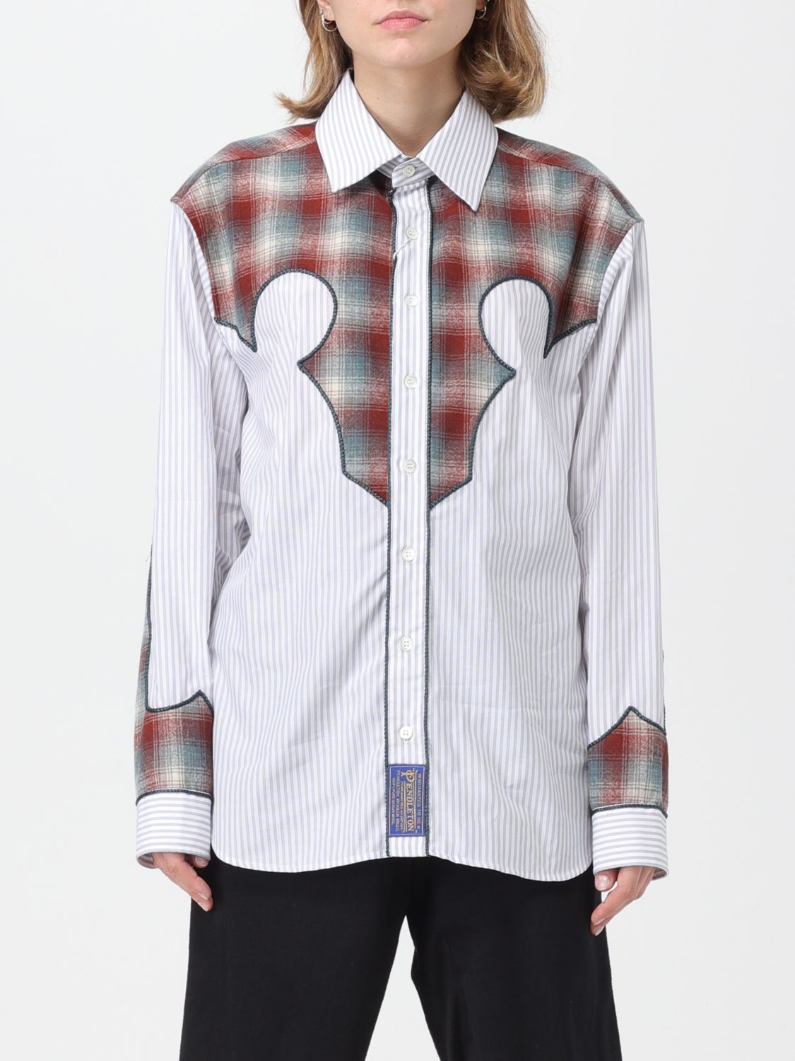 Maison Margiela Shirt MAISON MARGIELA Woman colour Grey