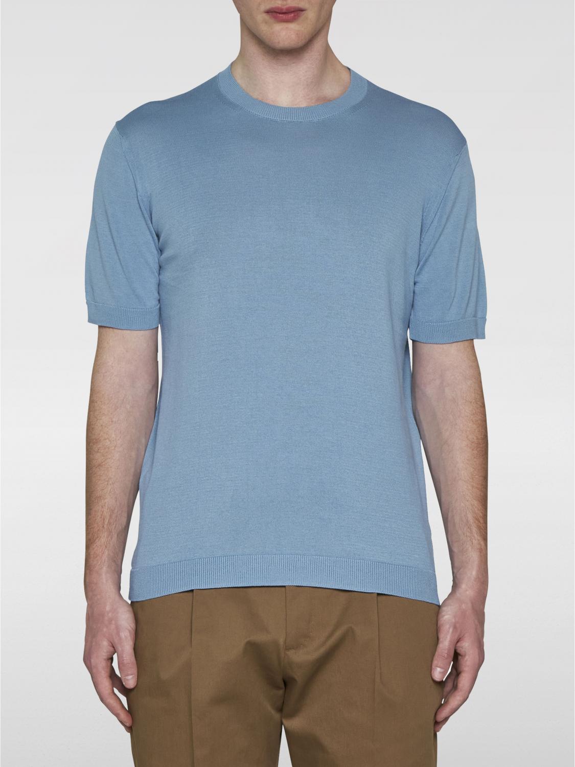 Tagliatore T-Shirt TAGLIATORE Men color Sky