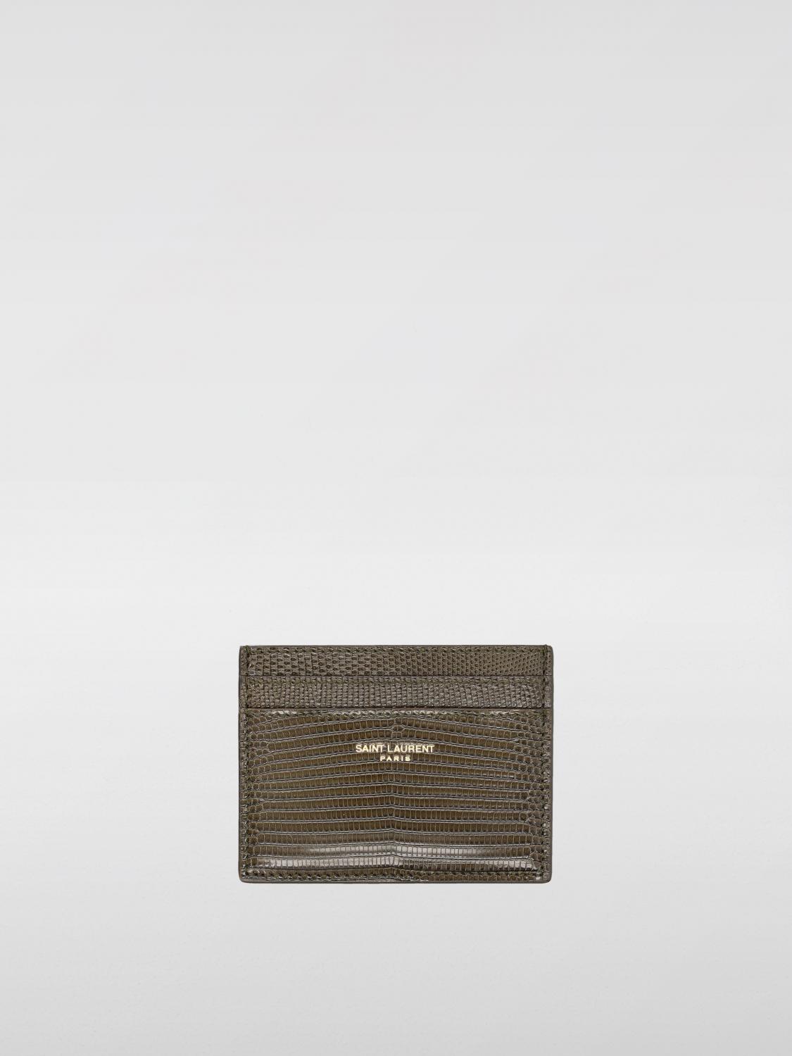 Saint Laurent Wallet SAINT LAURENT Men color Green