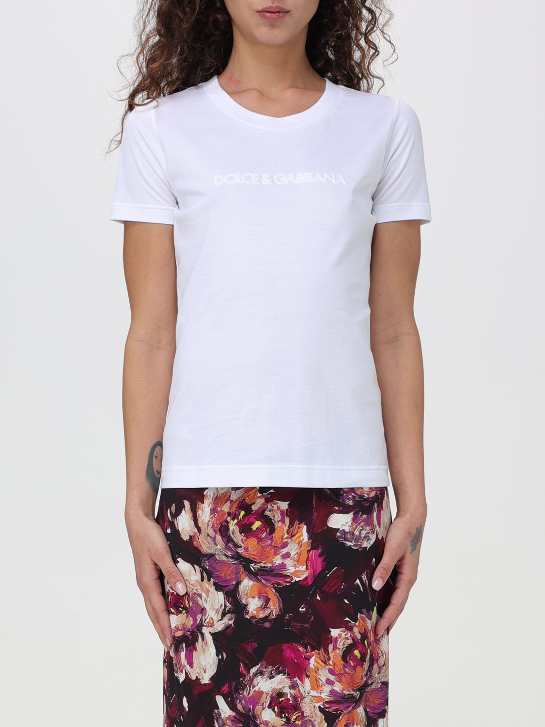 Dolce & Gabbana T-Shirt DOLCE & GABBANA Woman colour White